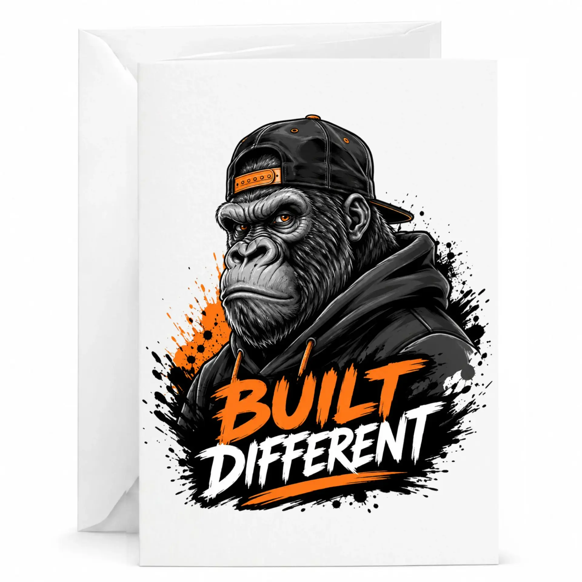 Personalized Greeting Card Urban Streetwear Style