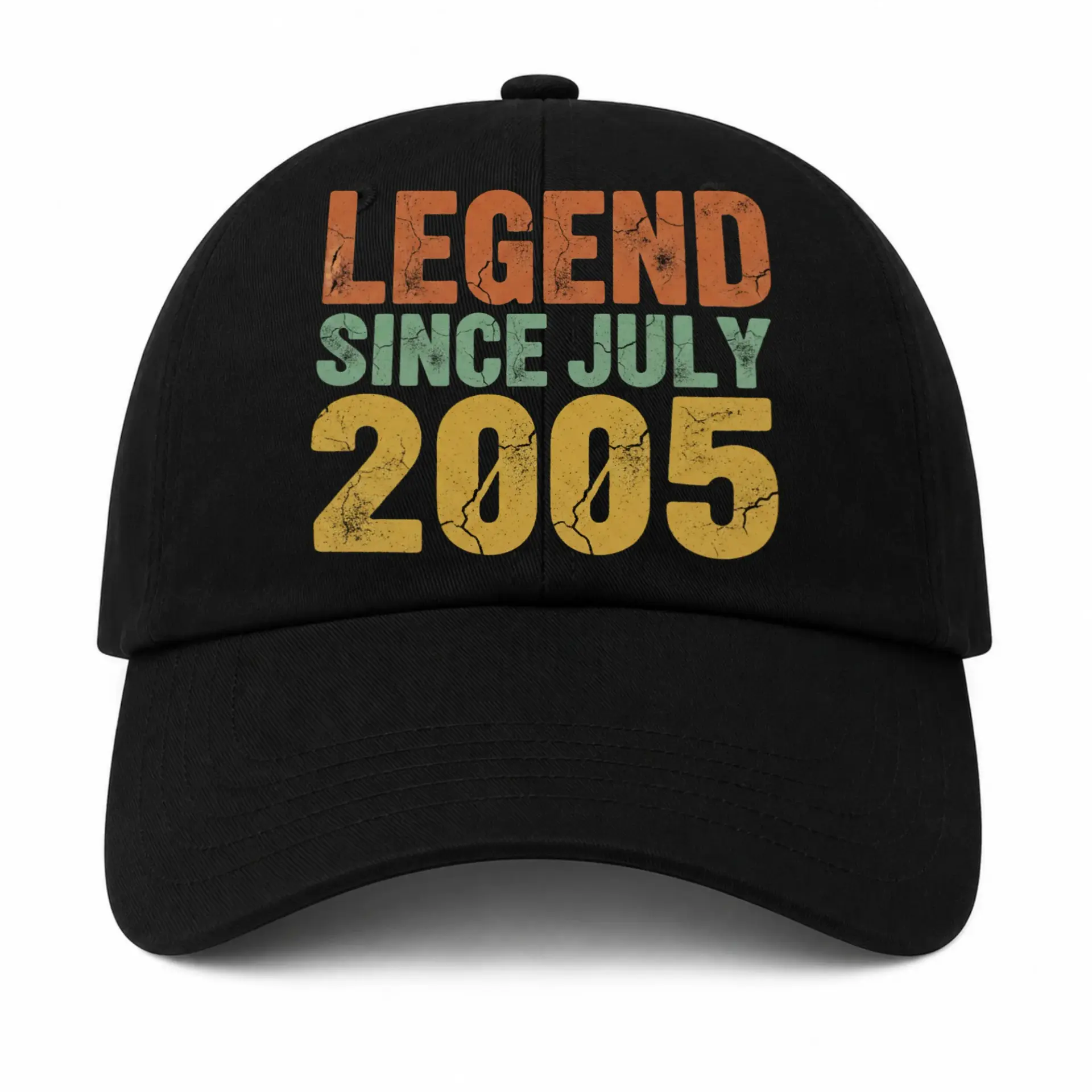 Vinyl Sticker Pack Legend Since July 2005 Distressed Retro Style Decals for Personalizing Personal Accessories