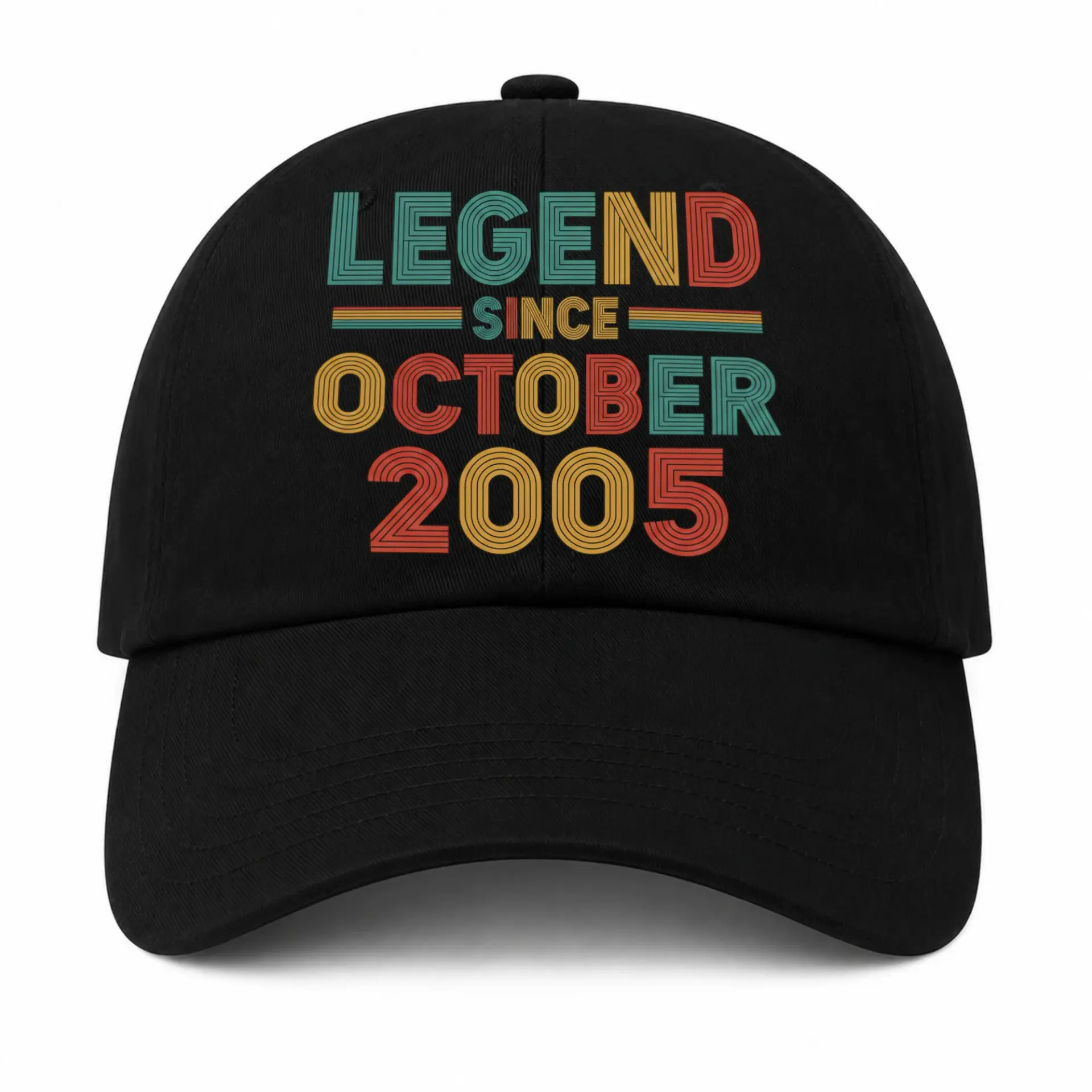 Vinyl Sticker Pack Legend Since October 2005 Retro Design Decorative Decals for Laptops Water Bottles and Notebooks