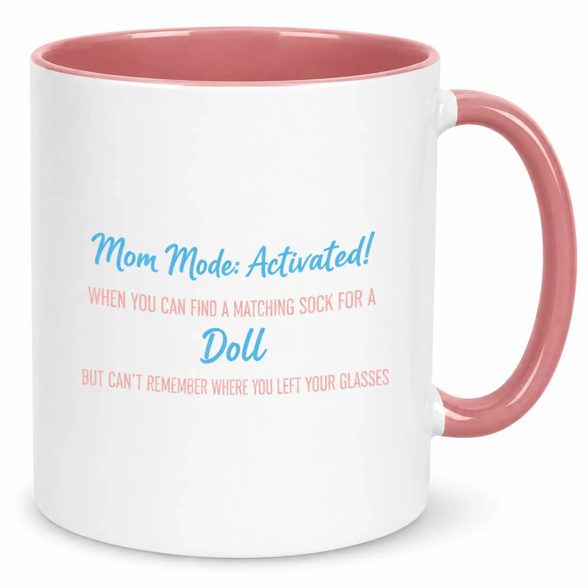 Funny Mom Activated Ceramic Coffee Mug with Humorous Saying for Everyday Use Unique Drinkware Gift Moms
