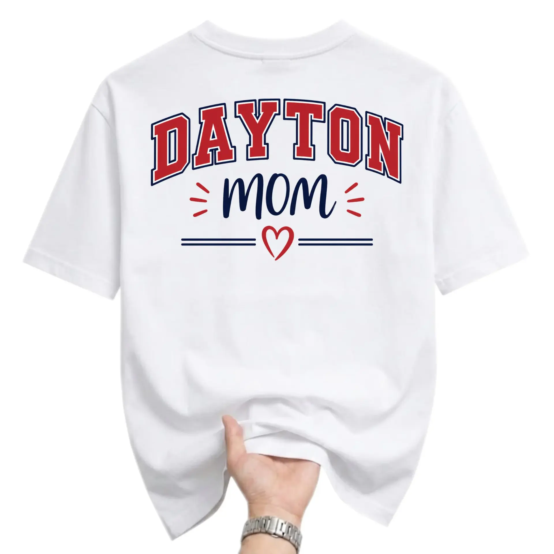 Graphic Tee Mom Shirt Unisex Crew Neck Short Sleeve Top Soft Cotton Blend