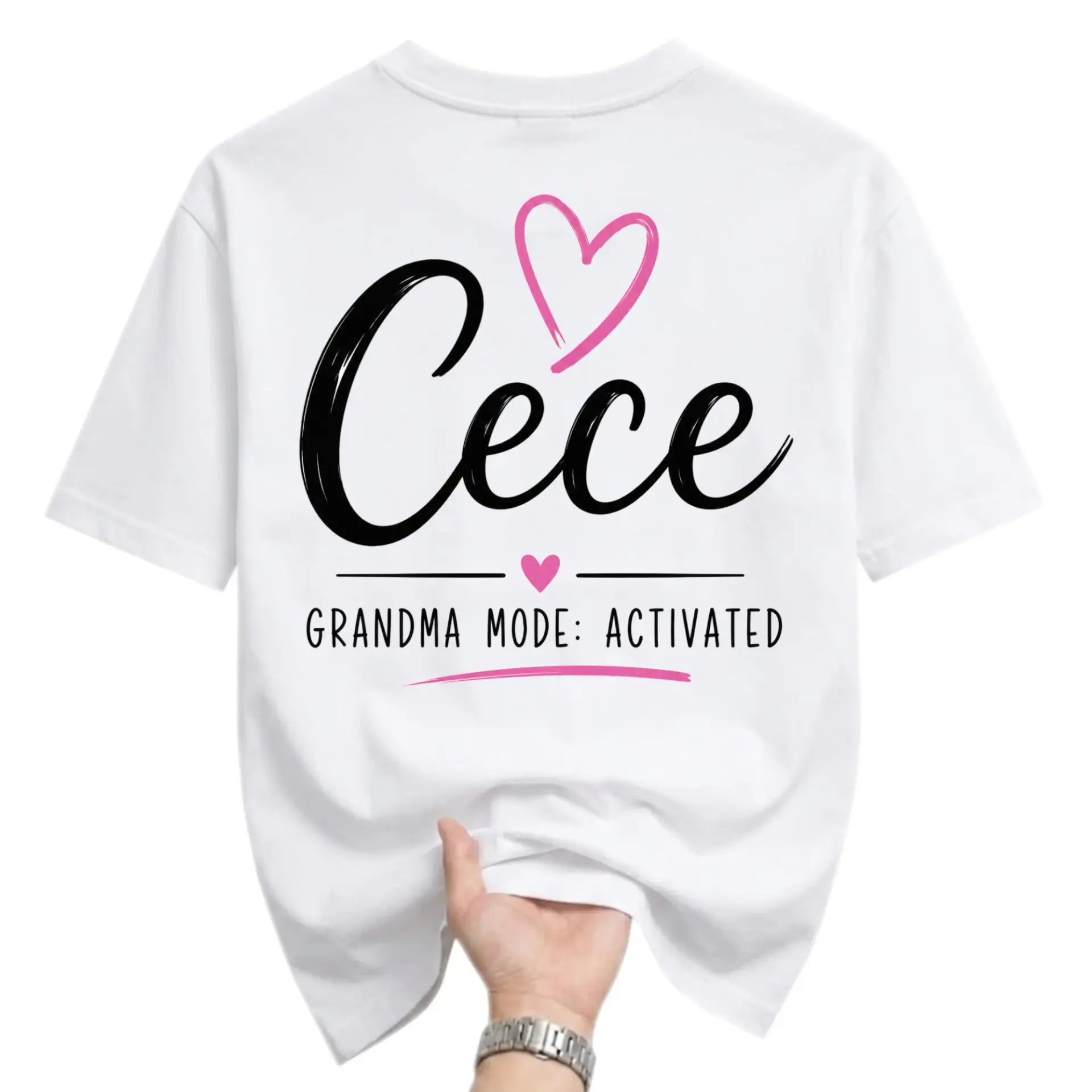 Funny Shirt Grandma Mode Activated Graphic Tee Unisex Casual Apparel for
