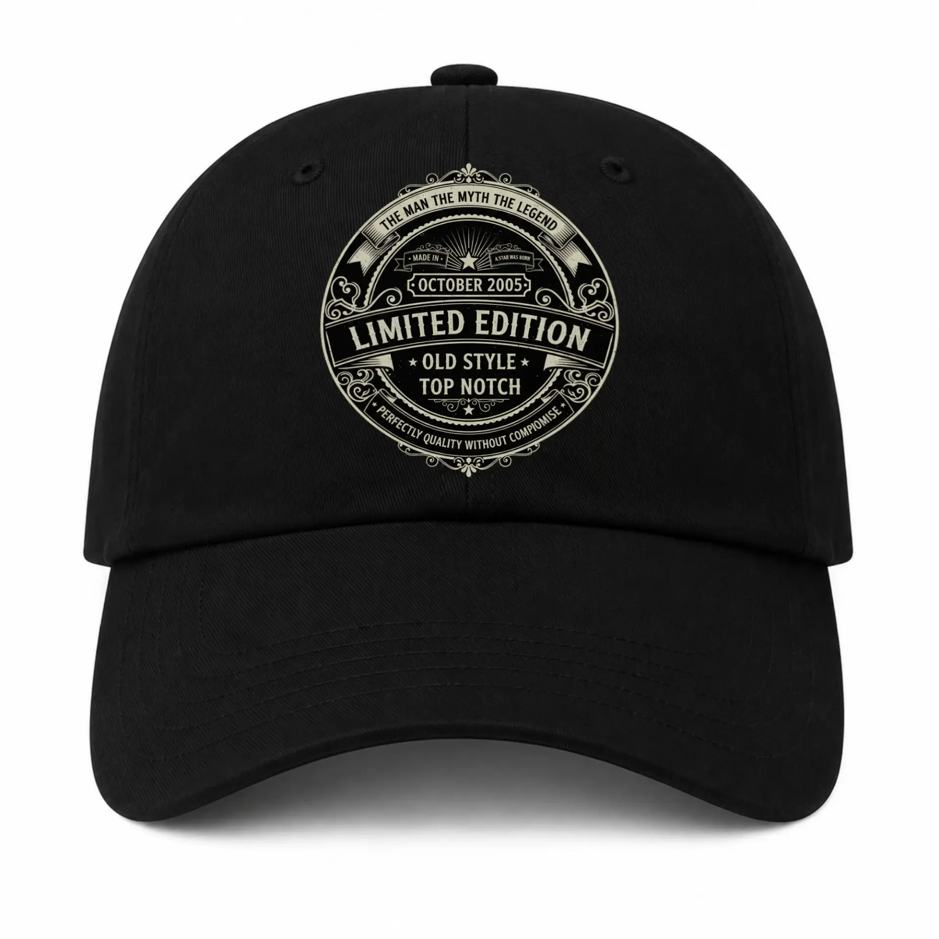 Baseball Cap Vintage 2005 Legend Graphic Embroidered Adult Hat Unisex