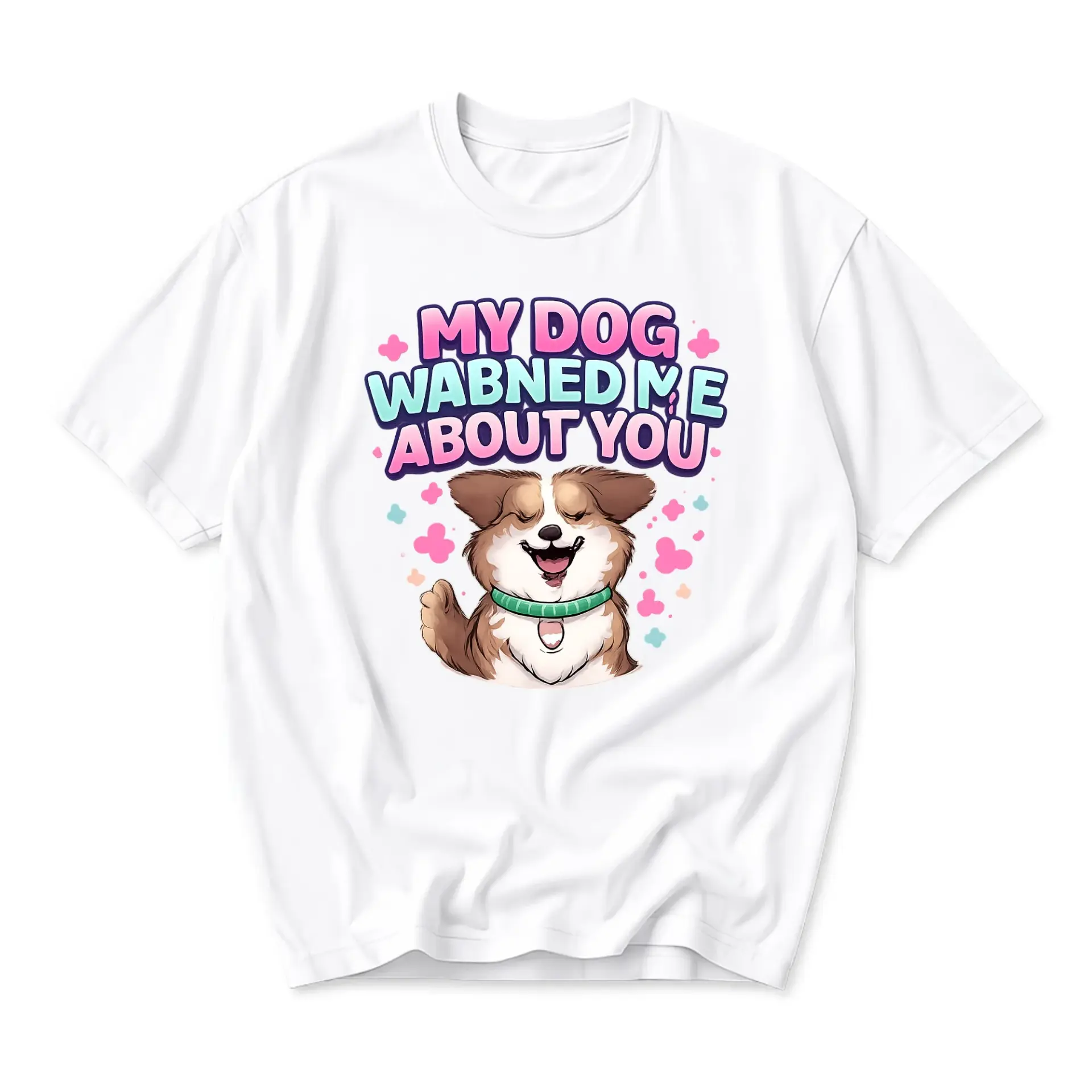 Funny Shirt Wabned Me About You Graphic Tee Casual Unisex Short Sleeve