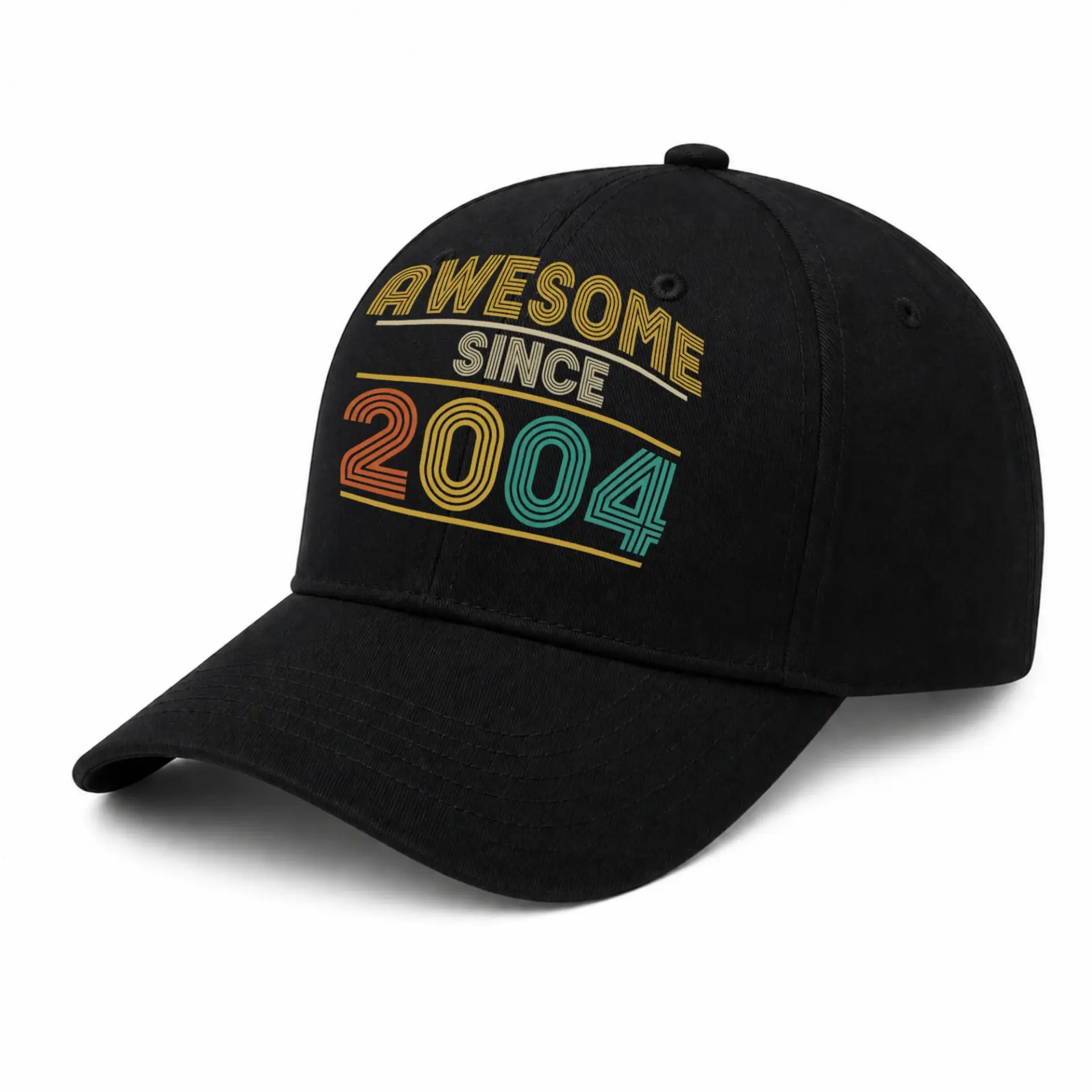 Baseball Cap Awesome Since 2004 Vintage Retro Style Dad Hat Accessory