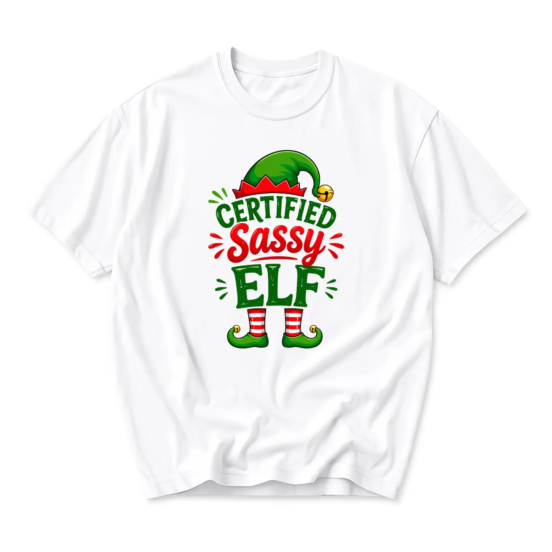 Funny Shirt Certified Sassy Graphic Tee Unisex Crew Neck Holiday Apparel