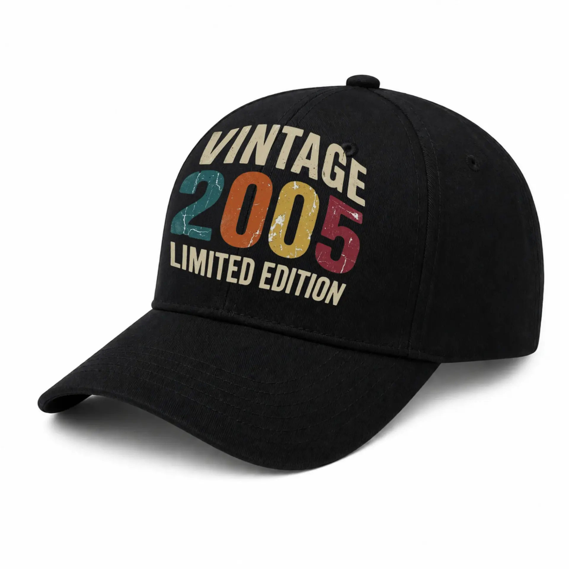 Baseball Cap Vintage 2005 Limited Edition Retro Style Graphic Hat