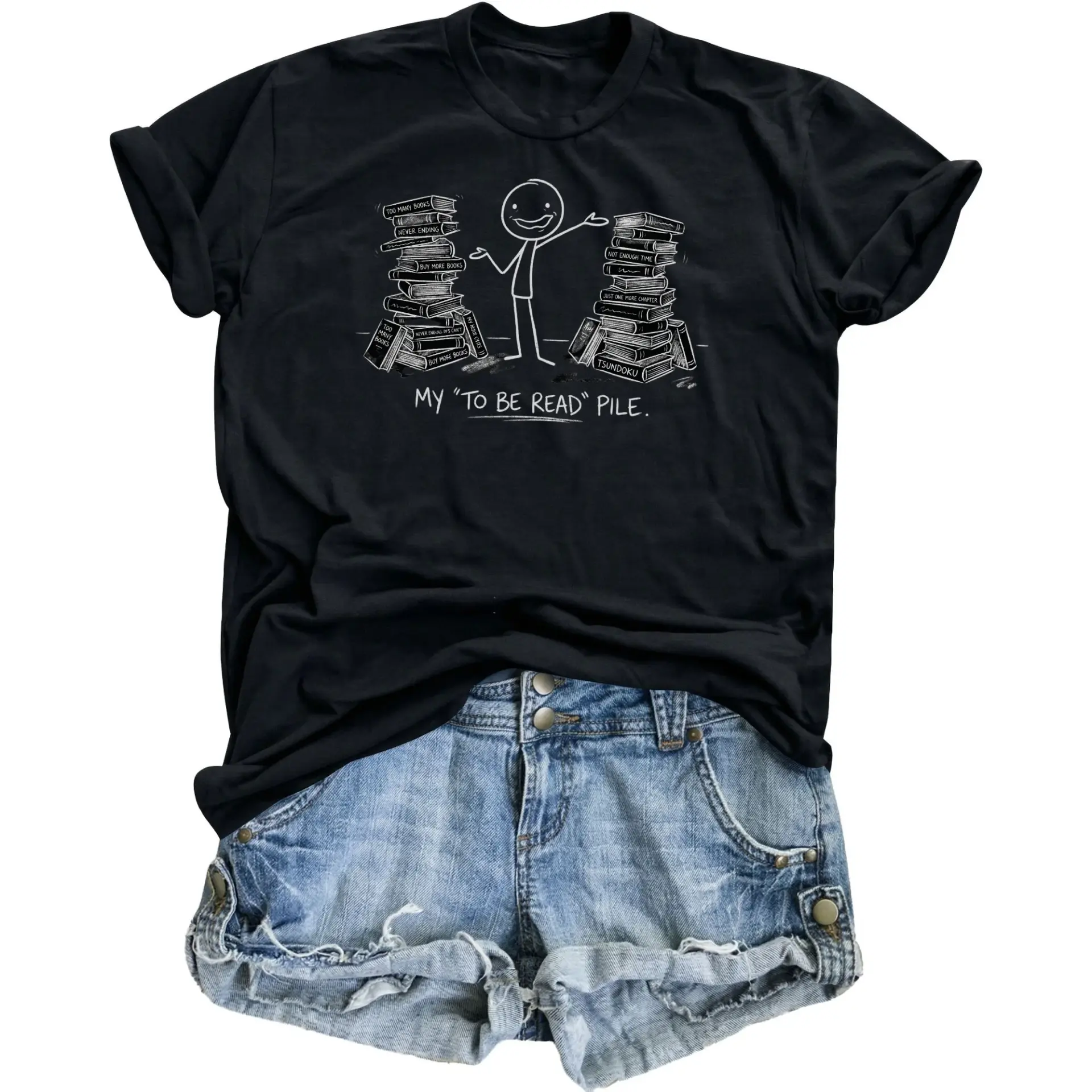 Graphic Tee Funny Reading Book Lover Shirt Unisex Casual Apparel Featuring Design for Enthusiasts