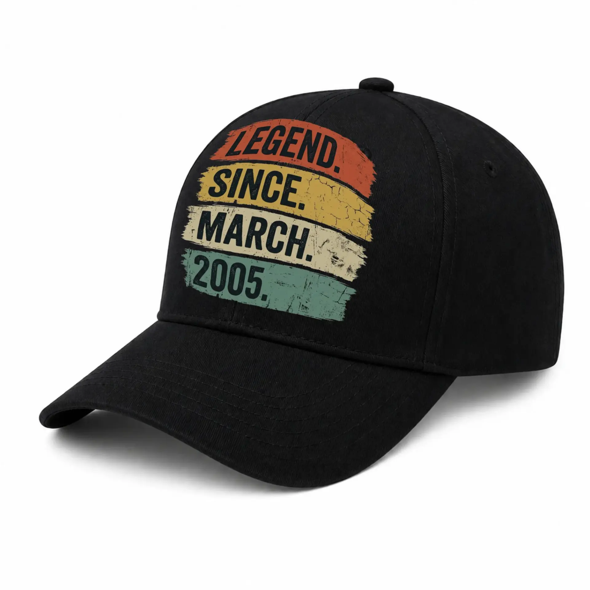 Vinyl Sticker Pack Legend Since March 2005 Vintage Style Retro Decals for Laptops Water Bottles and Personal Gear