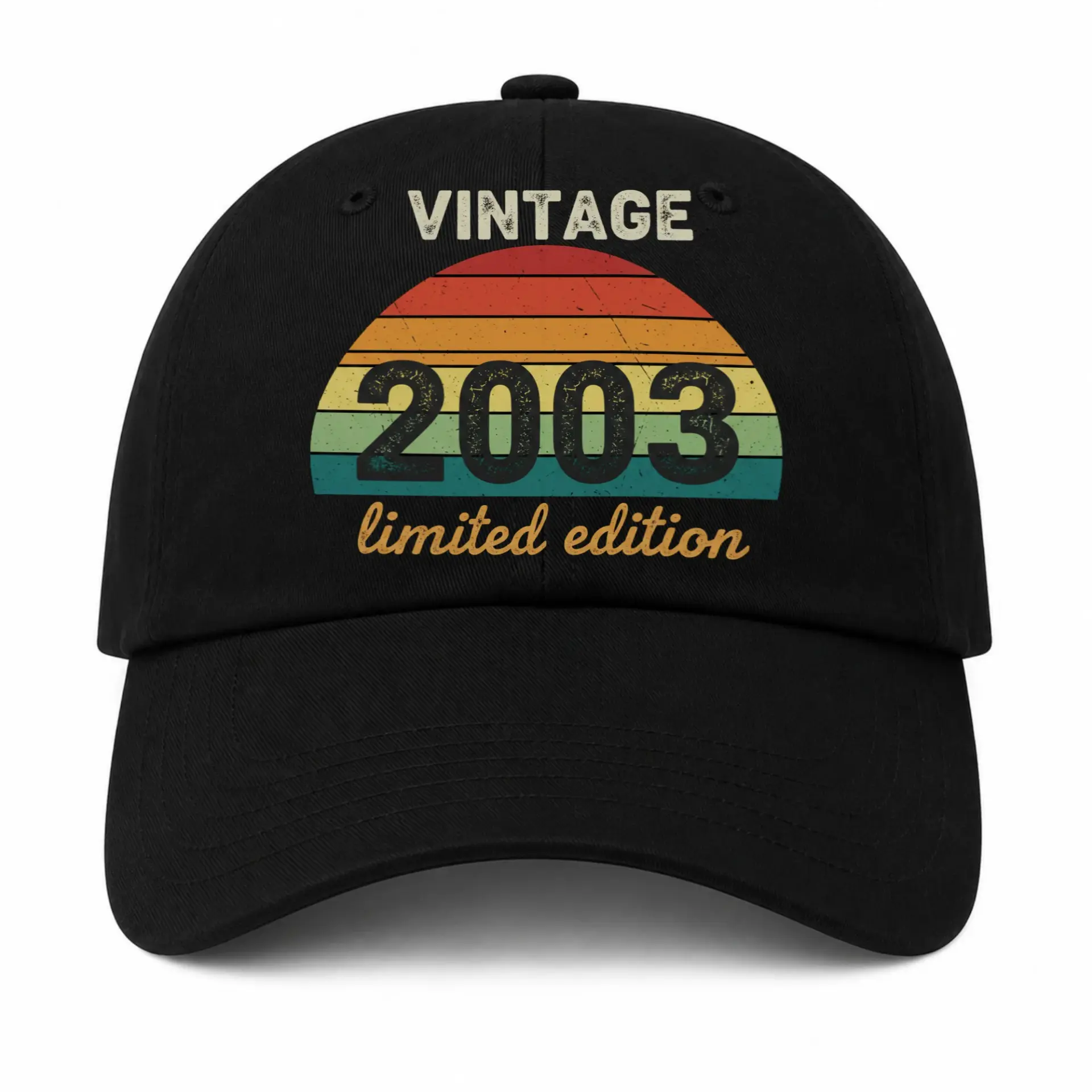 Vinyl Sticker Pack Vintage 2003 Limited Edition Retro Sunset Decal Set for Laptops Water Bottles and Personal Gear