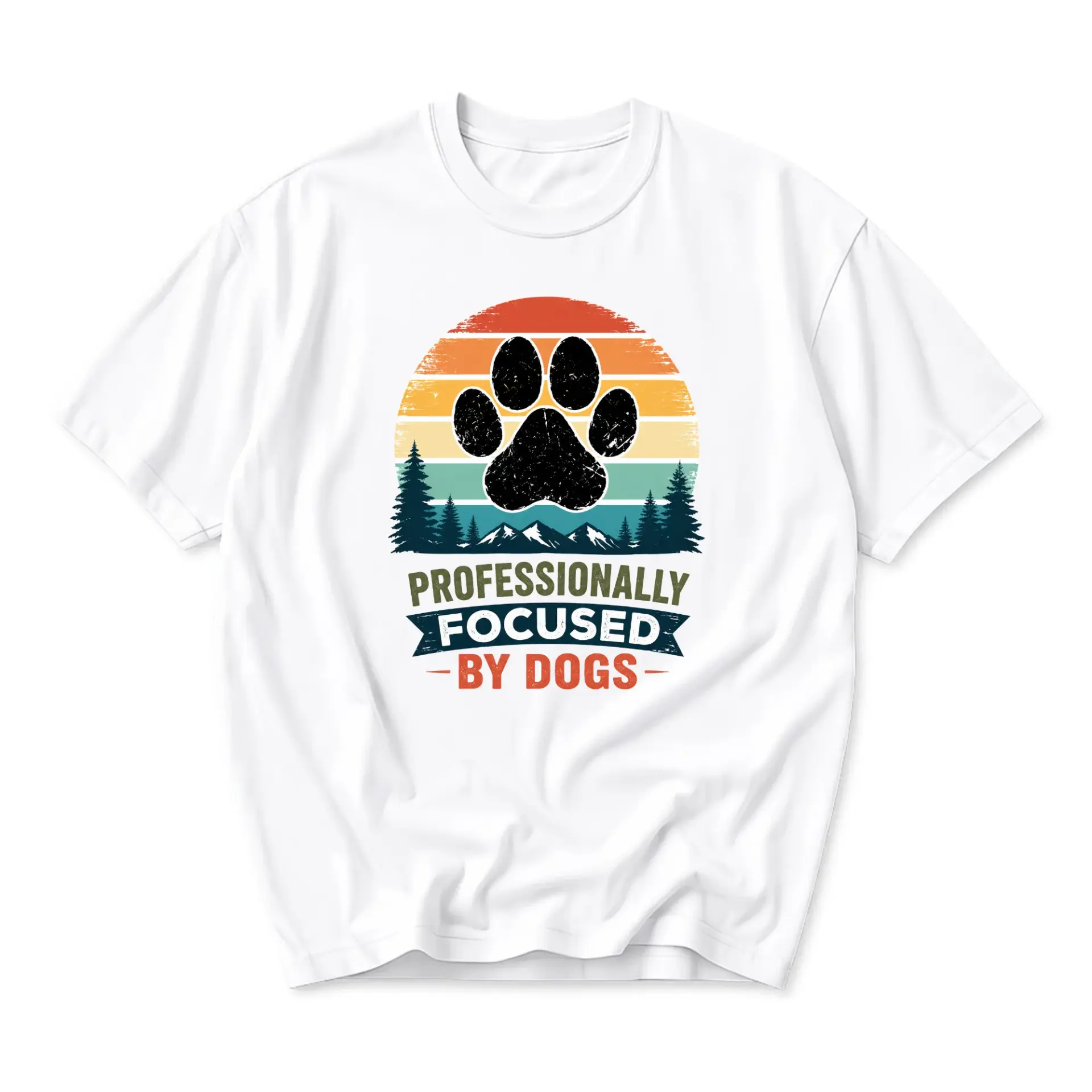 Graphic Tee Professionally by Unisex Crew Neck Casual Everyday Short Sleeve