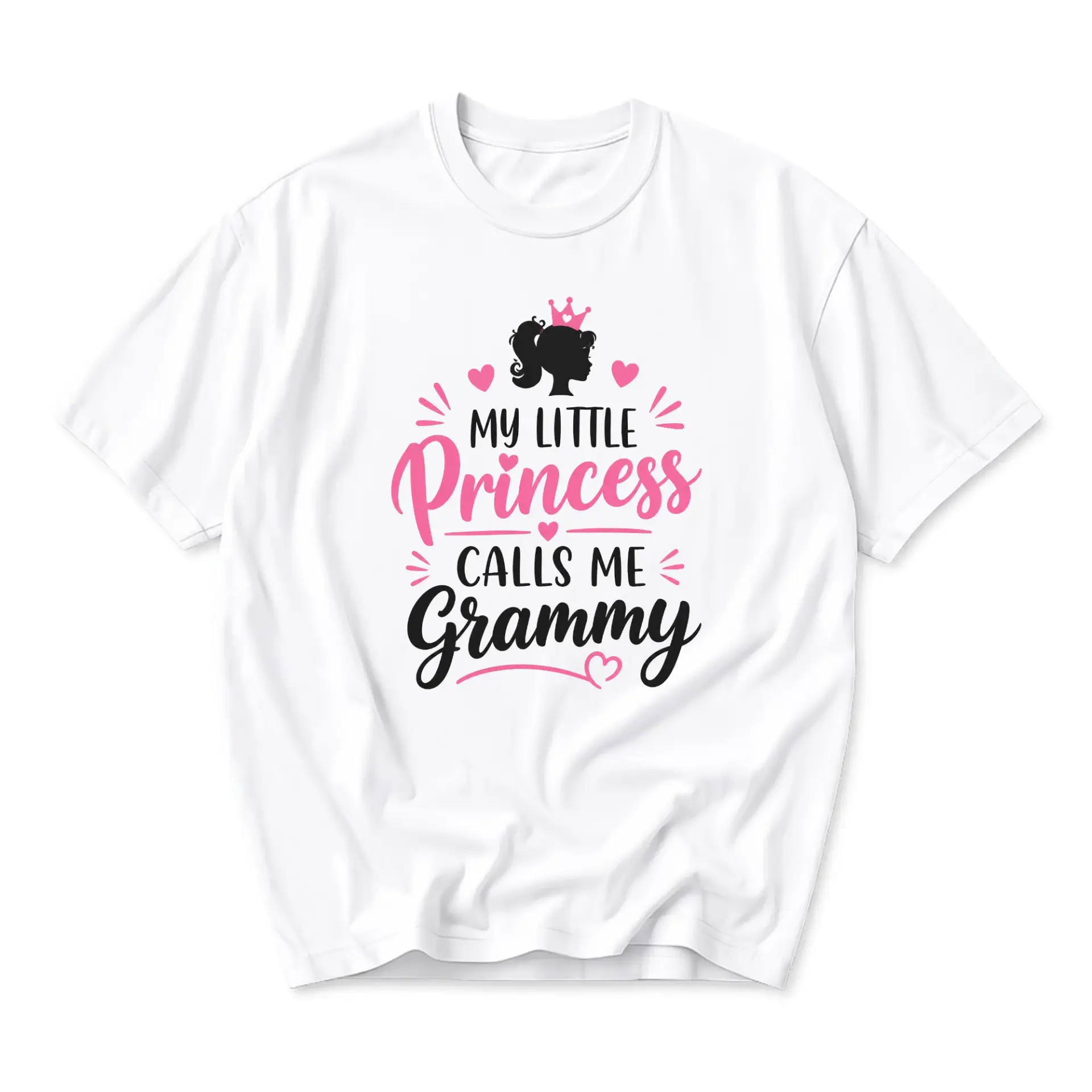 Funny Shirt My Little Princess Calls Me Graphic Tee Casual Unisex Crew Neck