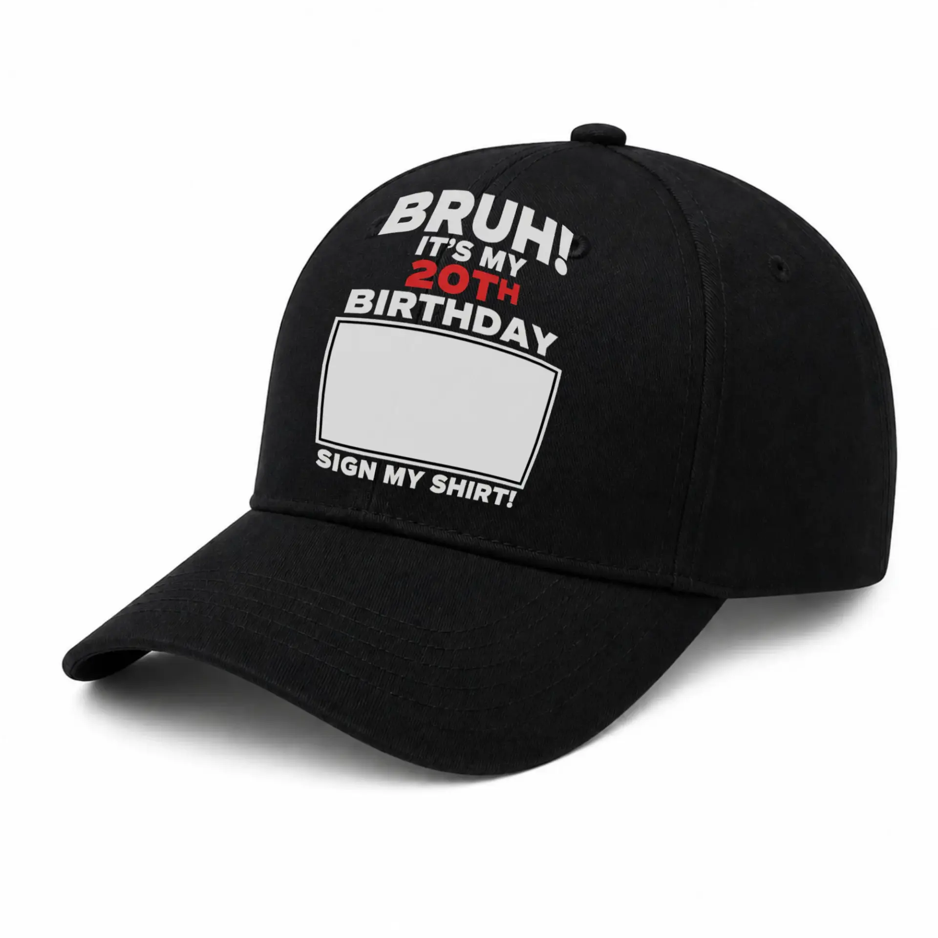 Baseball Cap Birthday Milestone Gift Graphic Hat for Men and Women