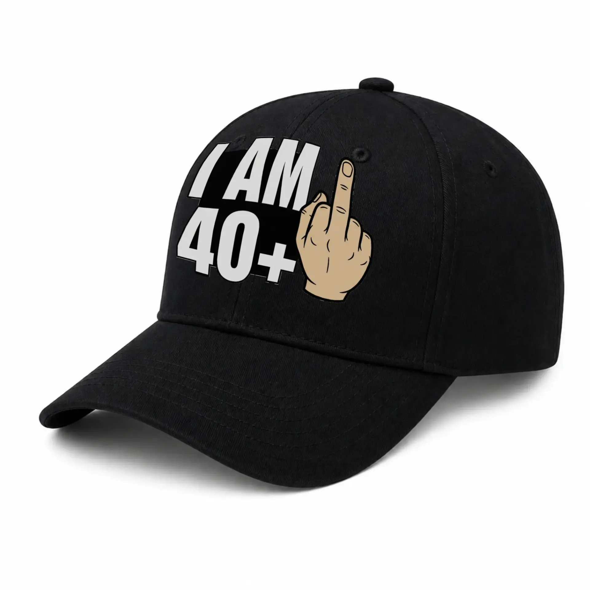Baseball Cap 40th Birthday Milestone Gift Funny Novelty Graphic Hat