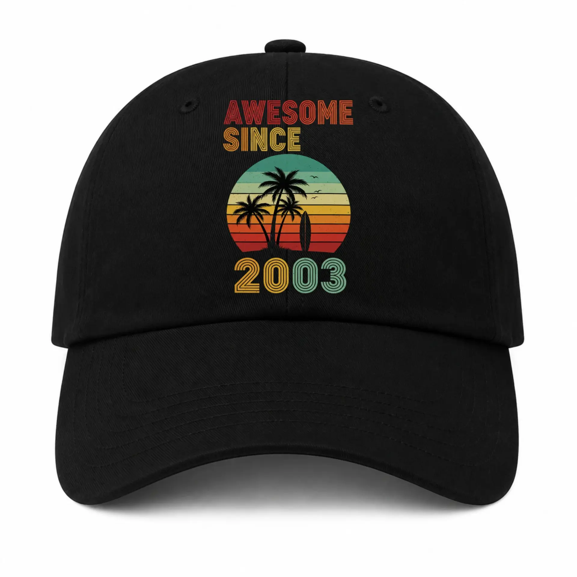 Baseball Cap Awesome Since 2003 Retro Vintage Style Birthday Gift Hat