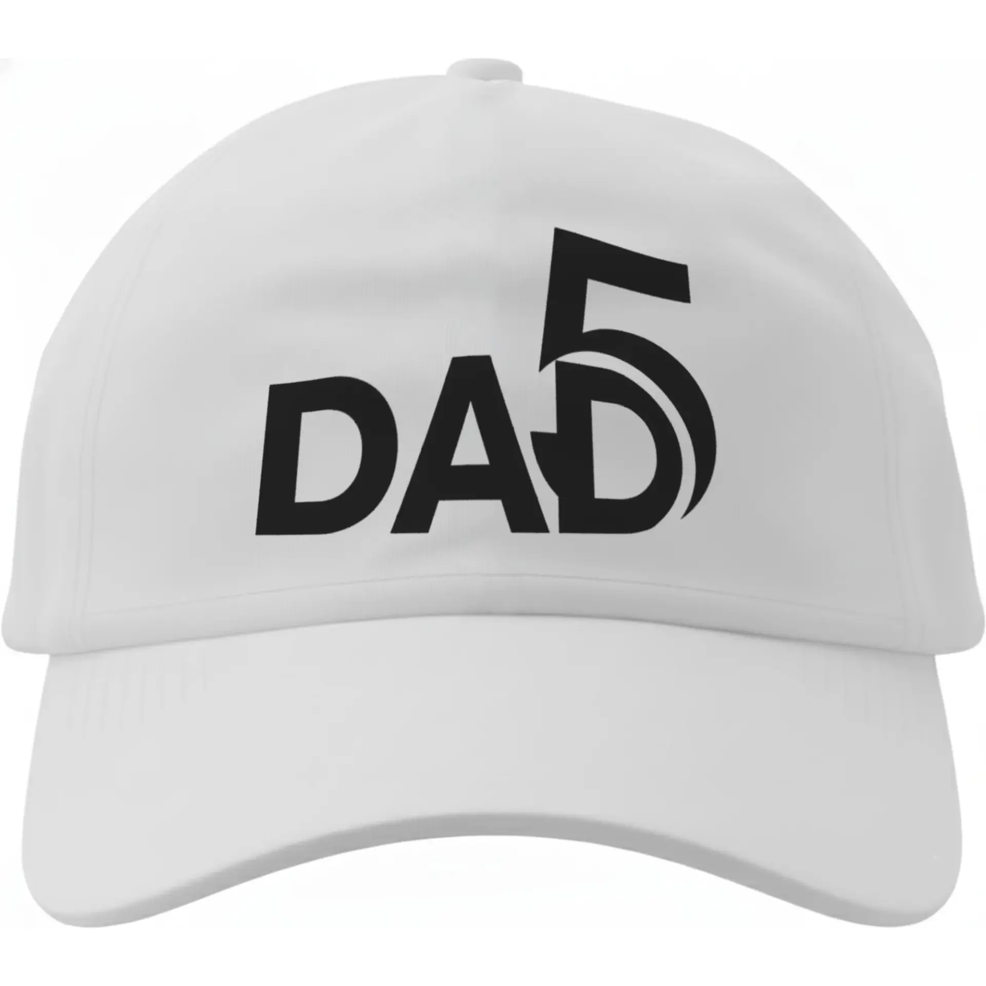 Dad Hat Baseball Cap Featuring Creative Dad5 Graphic Print Comfortable Low Profile Cotton Accessory for Daily Wear