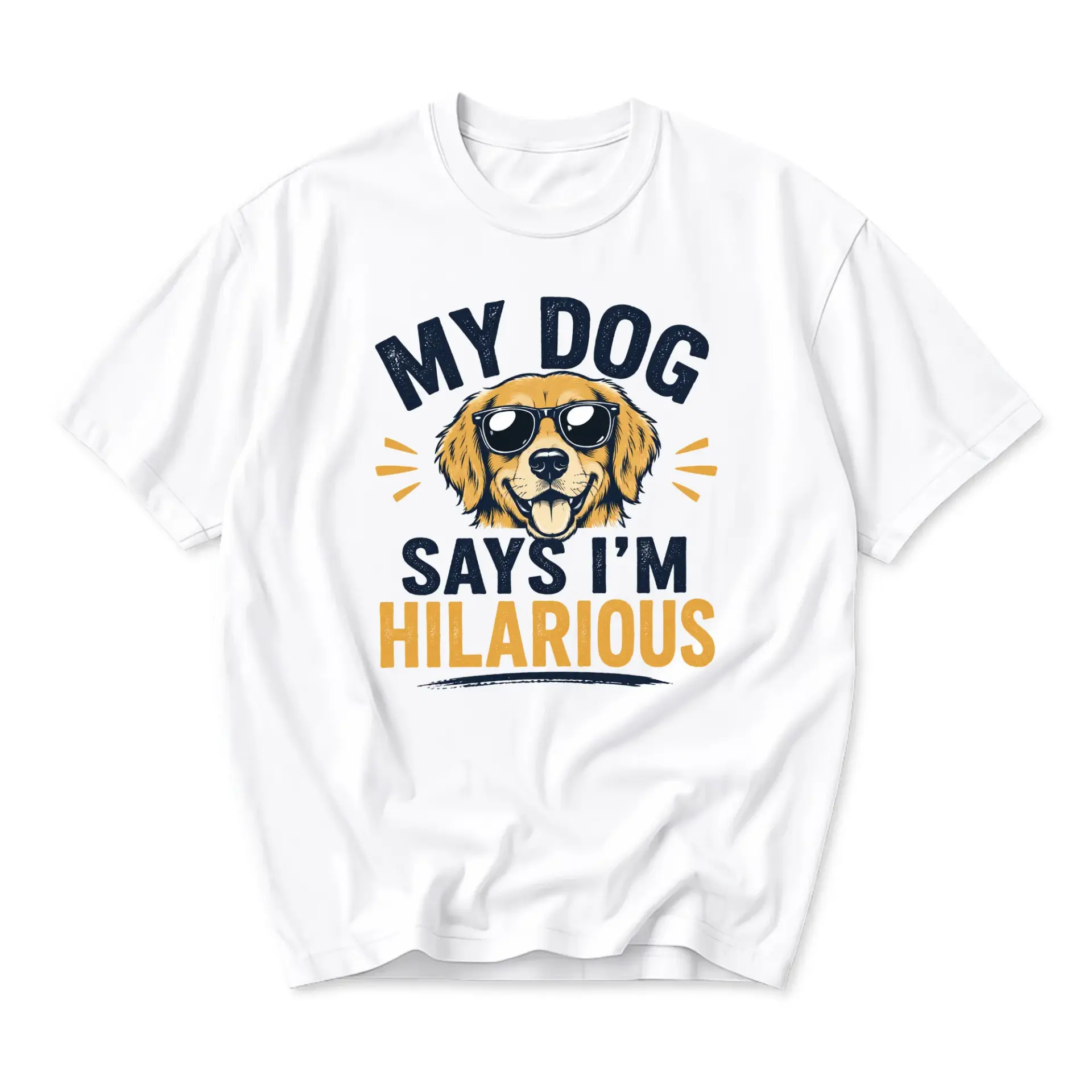 Funny Shirt Says Im Hilarious Graphic Tee Unisex Casual Crew Neck Soft