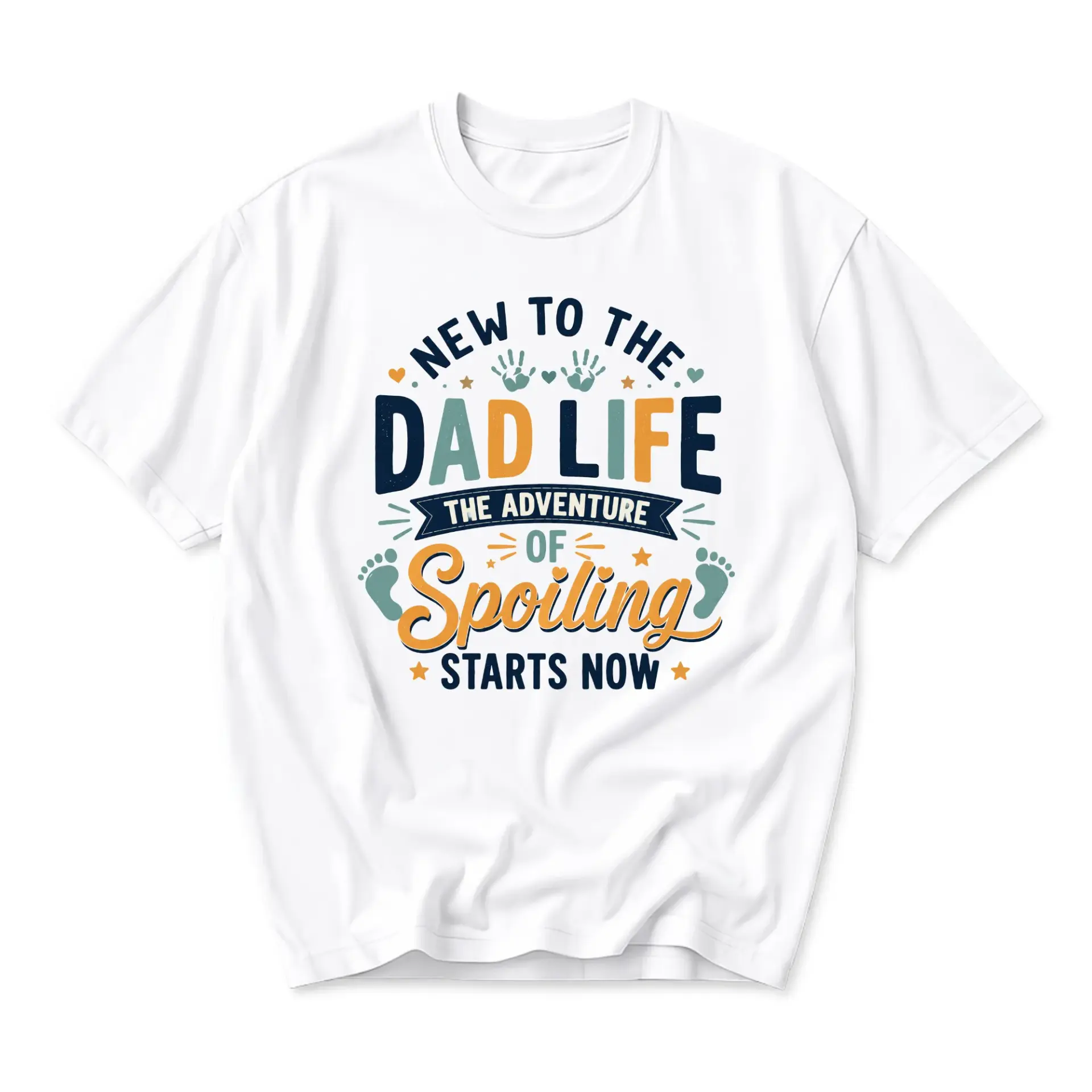 Funny Shirt New to the Graphic Tee for Men Soft Cotton Crew Neck Casual Top Everyday Wear and Gifting