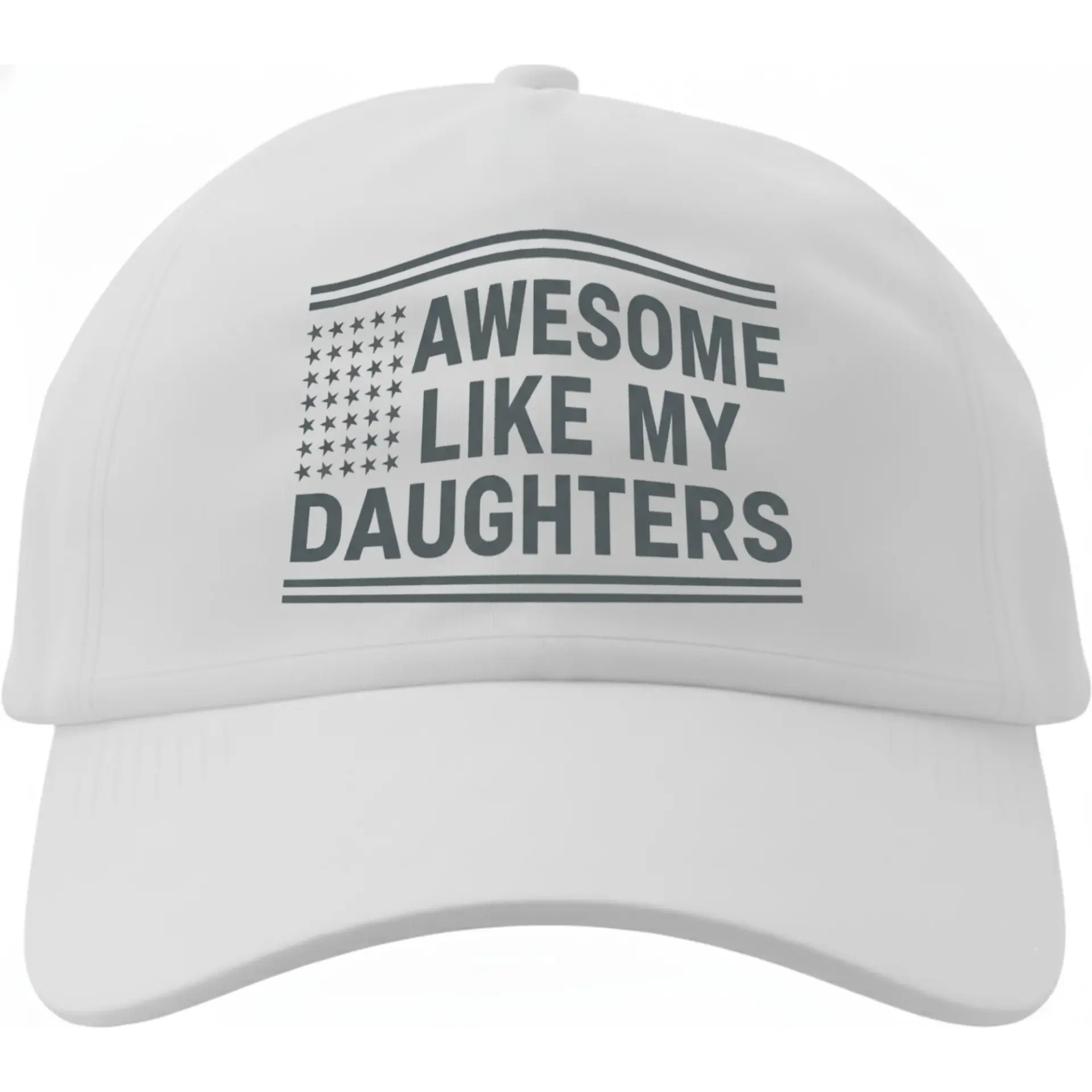 Dad Hat Baseball Cap Awesome Like My Daughters Graphic Print Casual Unisex Cotton Headwear for Everyday Outdoor Wear