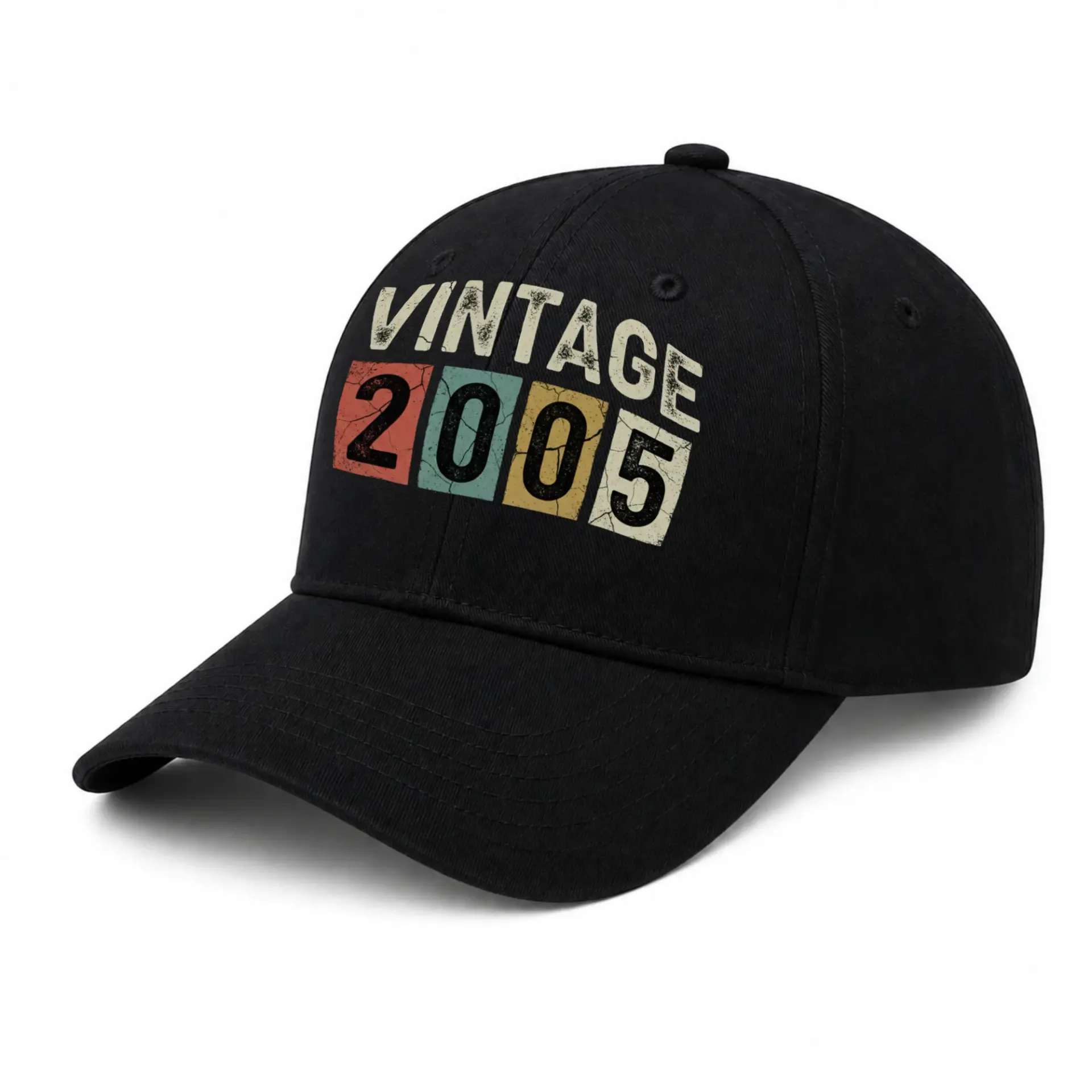 Baseball Cap Vintage 2005 Retro Aesthetic Embroidered Graphic Hat