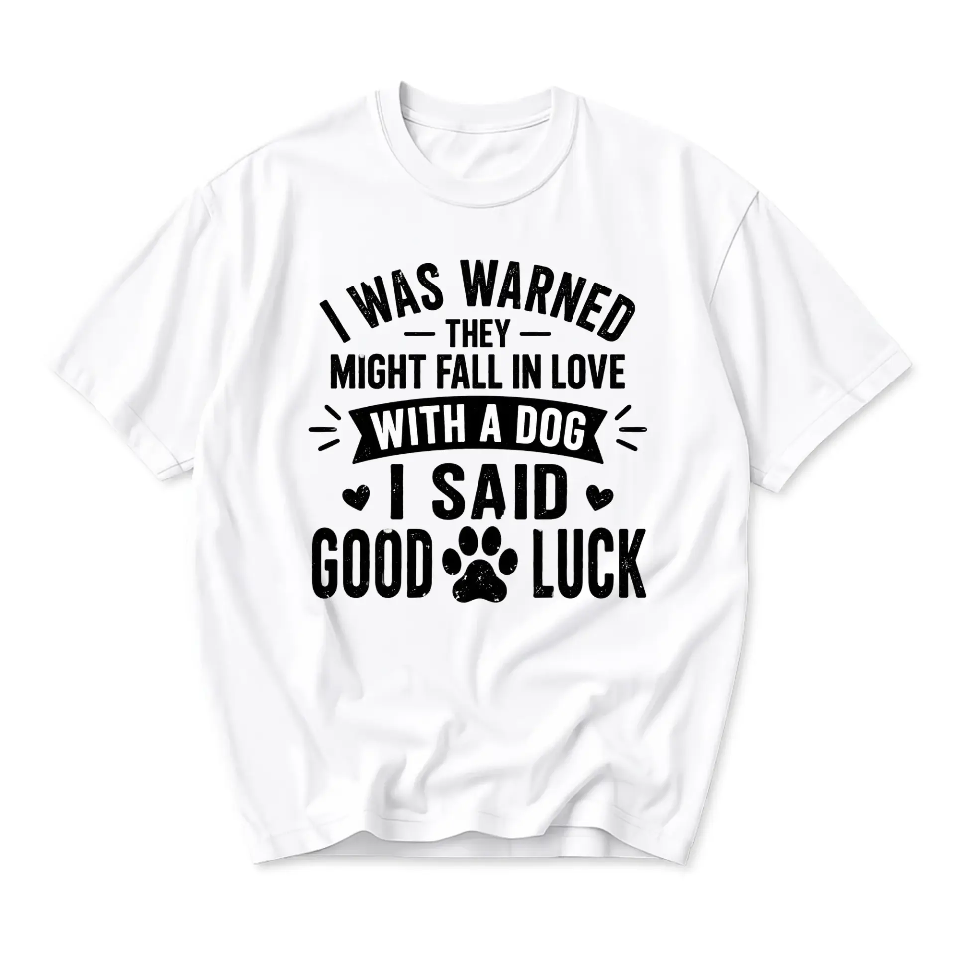 Funny Shirt I Was Warned They Might Fall in Love with a Said Good Luck