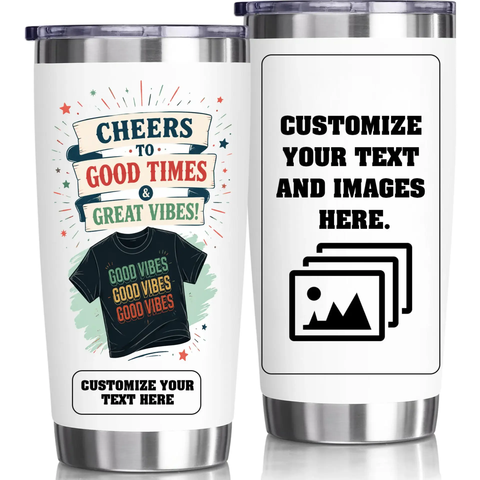 Risk: Contains Placeholder Text Meant for Customization Rather Than a Finished Product Design