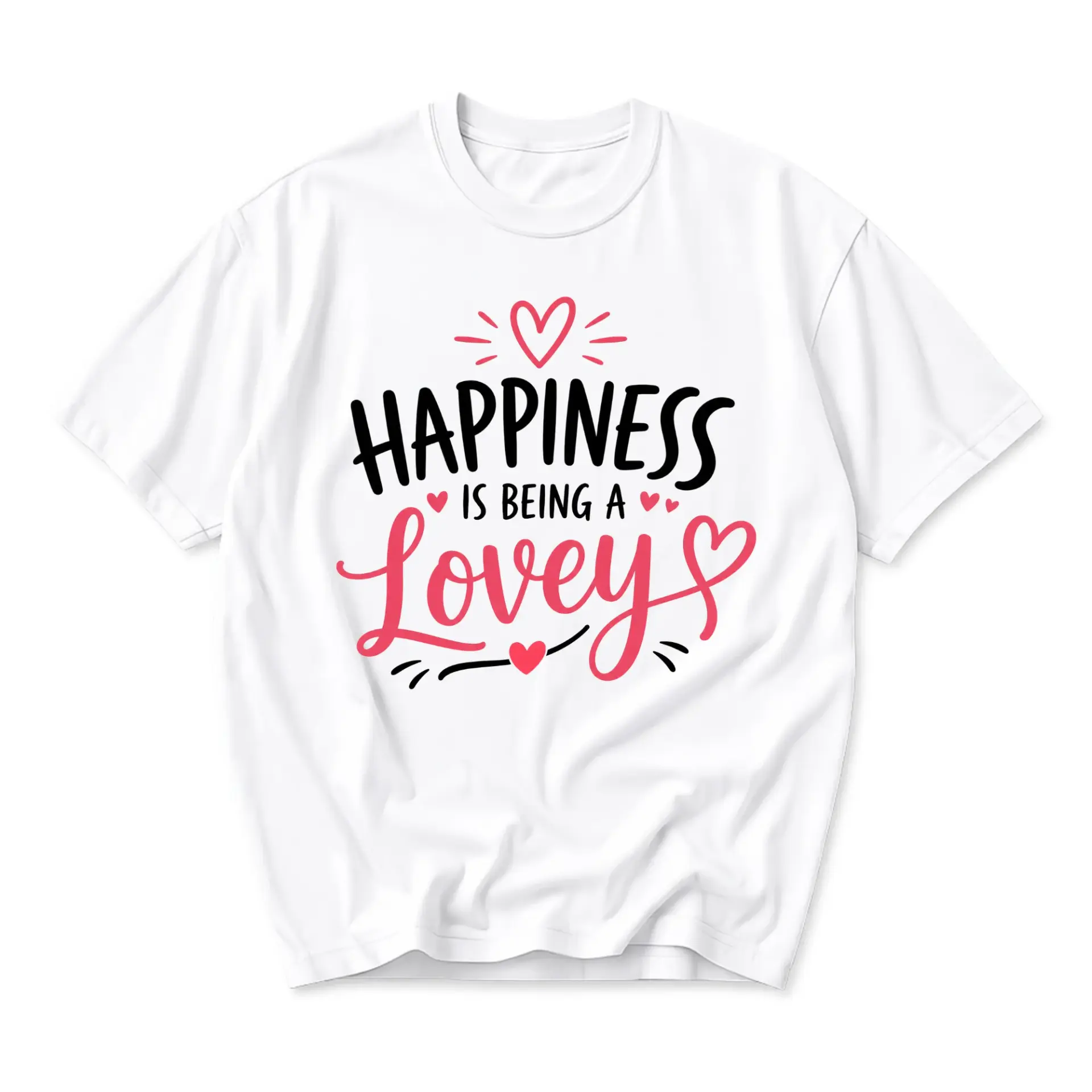 Graphic Is Being a Lovey Unisex Shirt Comfortable Casual Cotton Blend Apparel for Everyday