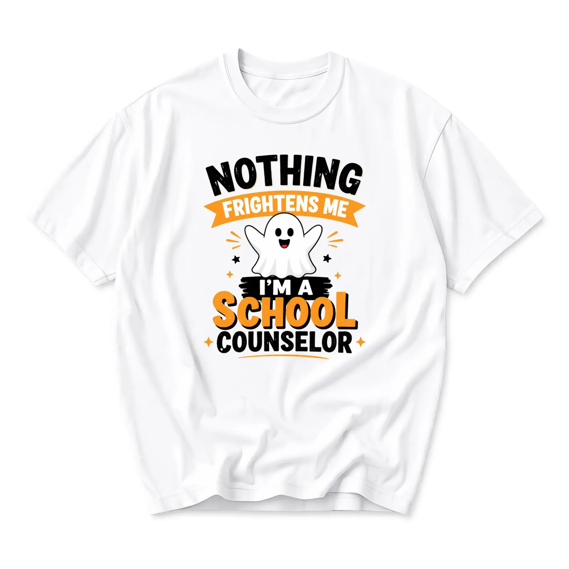 Funny Shirt School Counselor Graphic Tee Unisex Crew Neck Short Sleeve Casual Cotton Blend Apparel Gift for Men Women