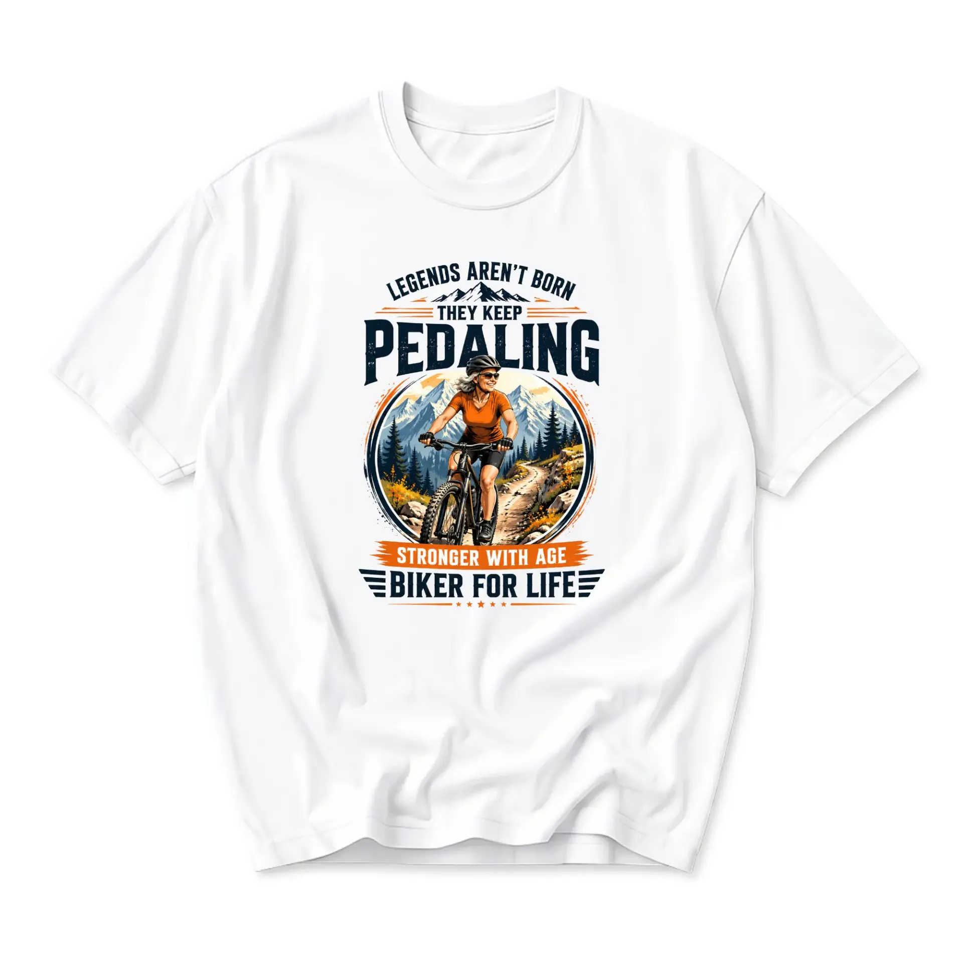 Graphic Tee Legends Are Not Born They Unisex Cycling Sports Shirt for