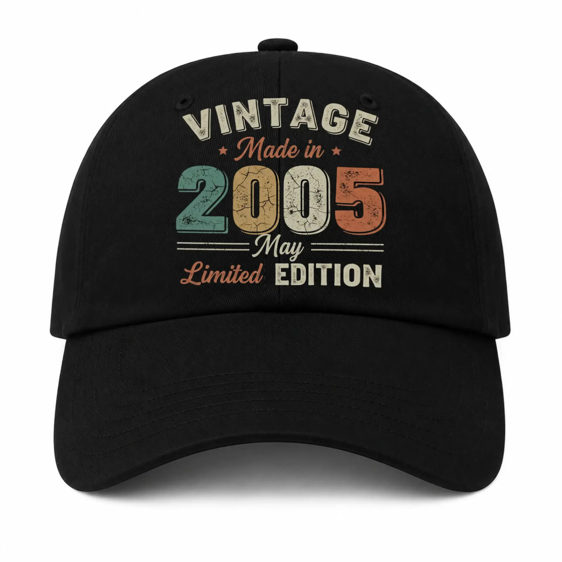 Vinyl Sticker Pack Vintage Made in 2005 May Limited Edition Aesthetic Decals for Laptops Water Bottles and Journals