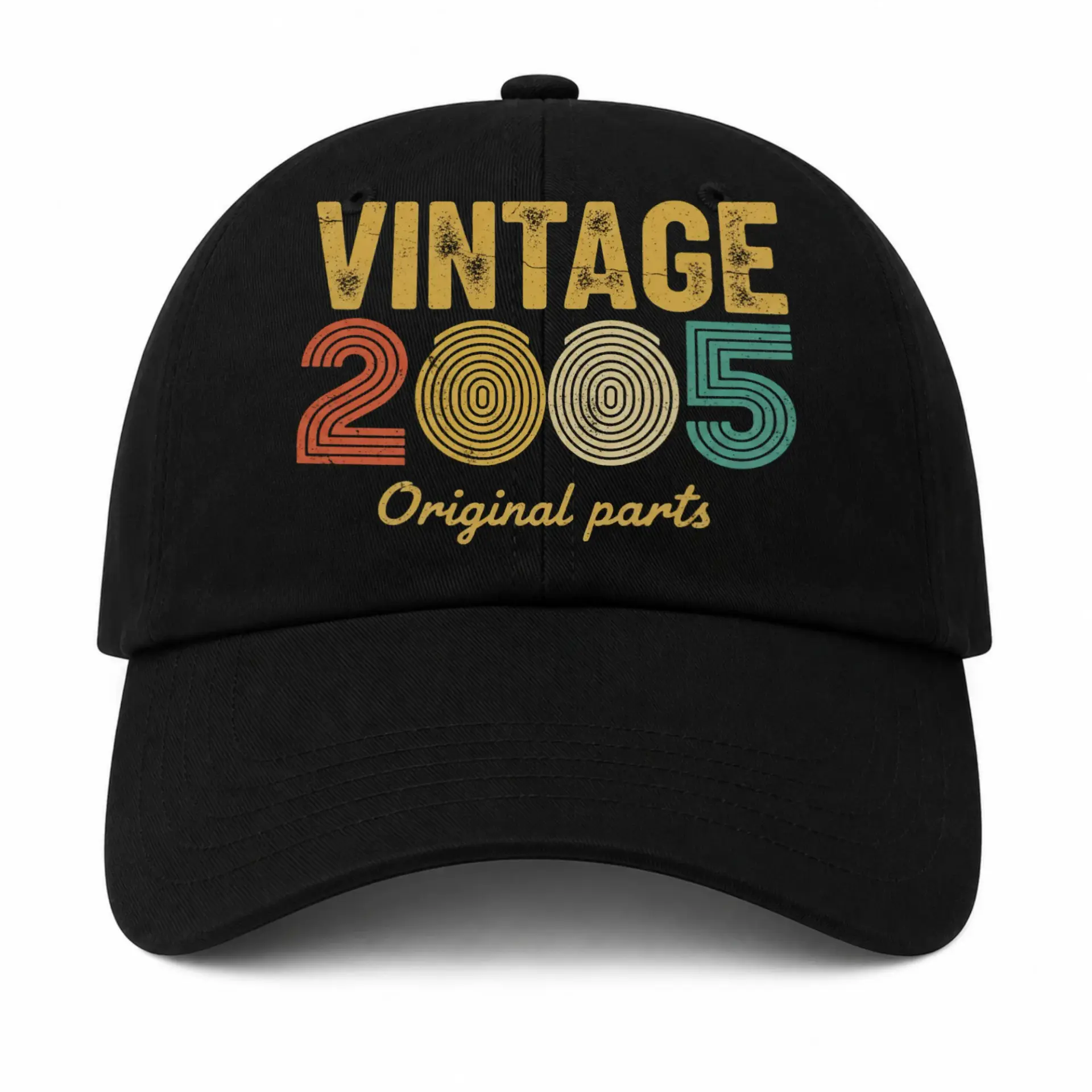 Baseball Cap Vintage 2005 Original Parts Graphic Embroidered Dad Hat