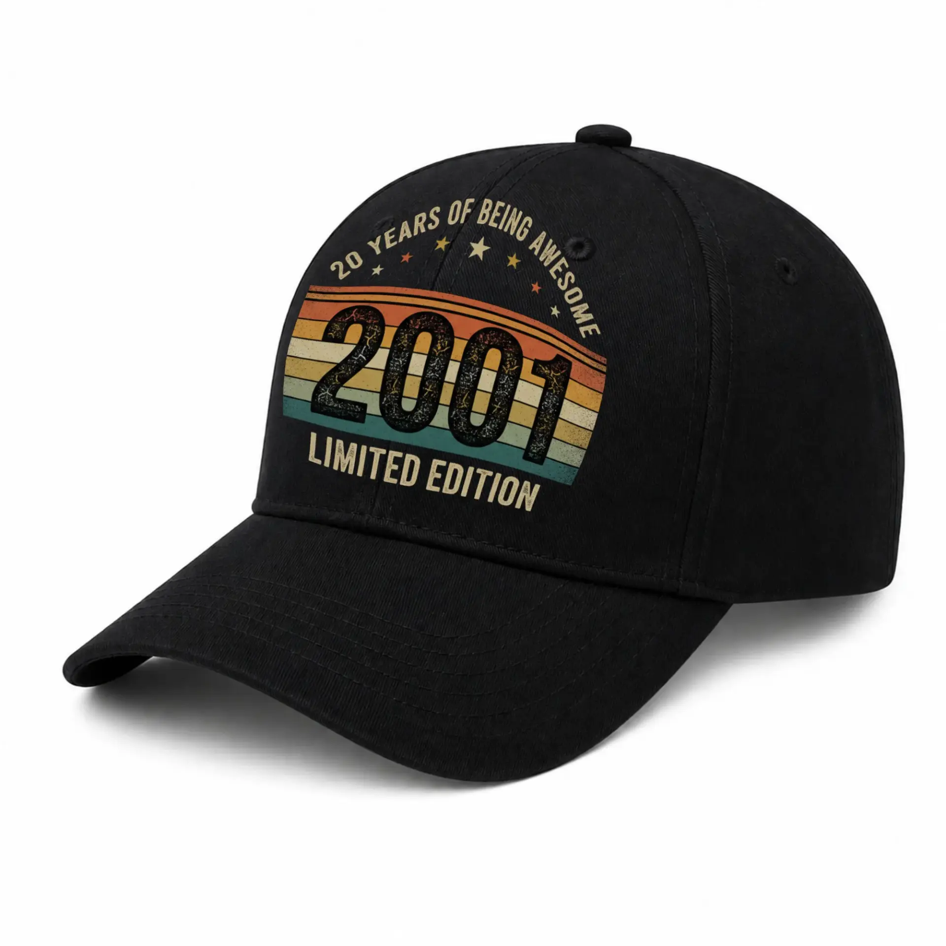 Baseball Cap Retro Vintage Style Graphic Hat for Outdoor Casual Wear
