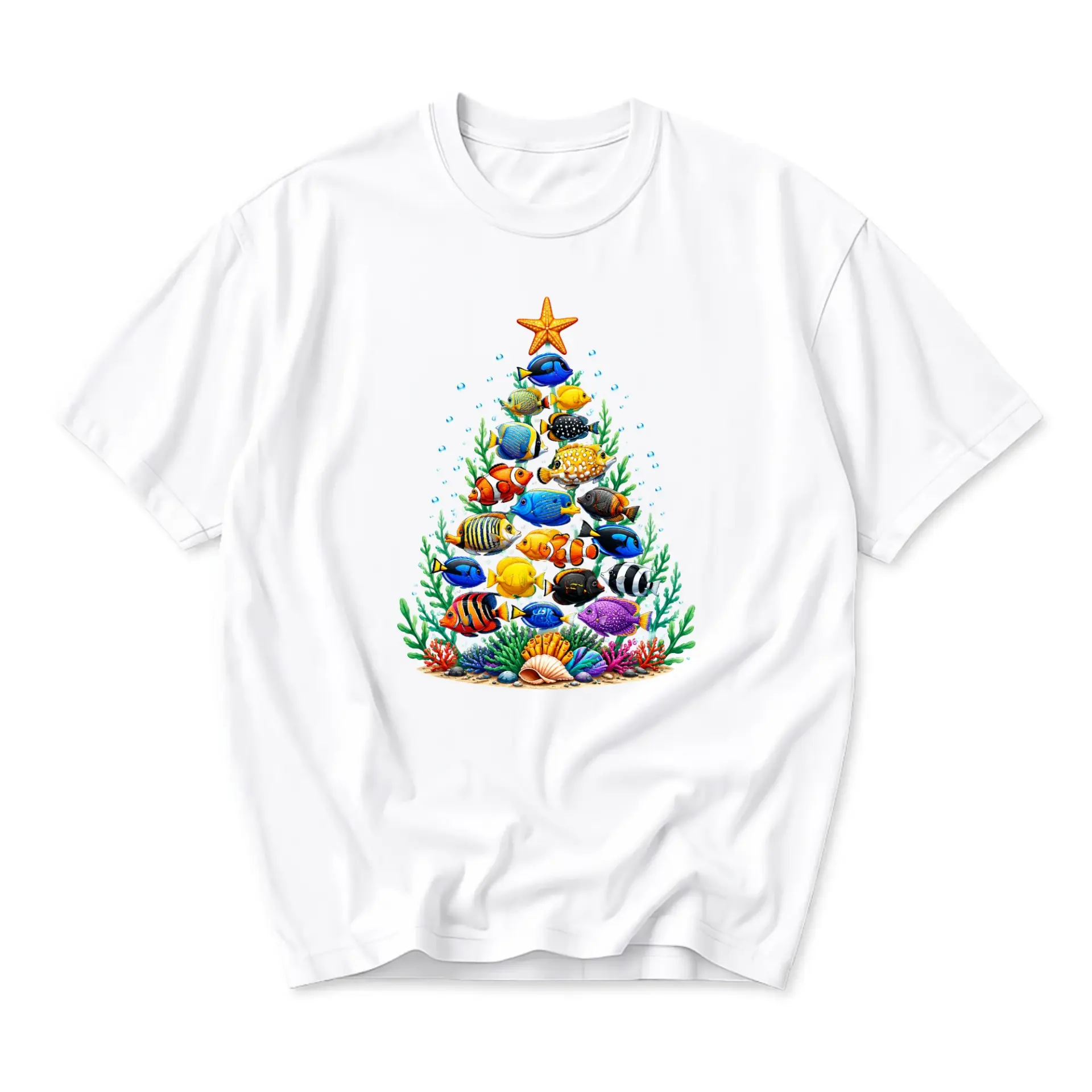 Graphic Tee Unisex Short Sleeve Crew Neck Shirt Featuring Colorful
