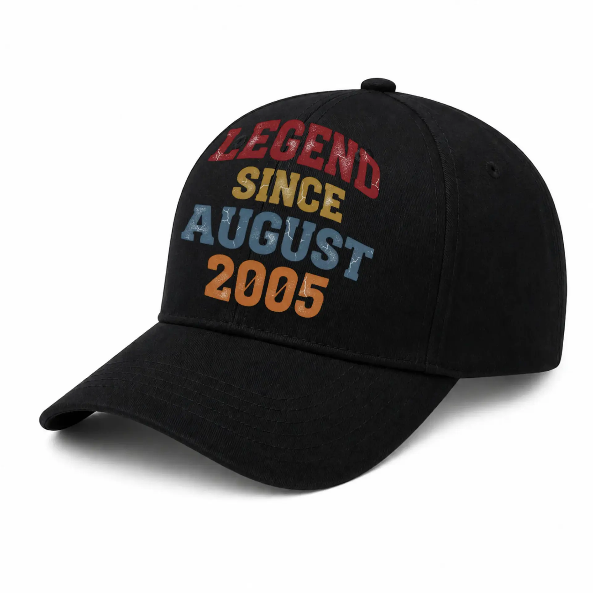 Vinyl Sticker Pack Legend Since August 2005 Retro Birthday Aesthetic Decals for Laptops Water Bottles and Journals