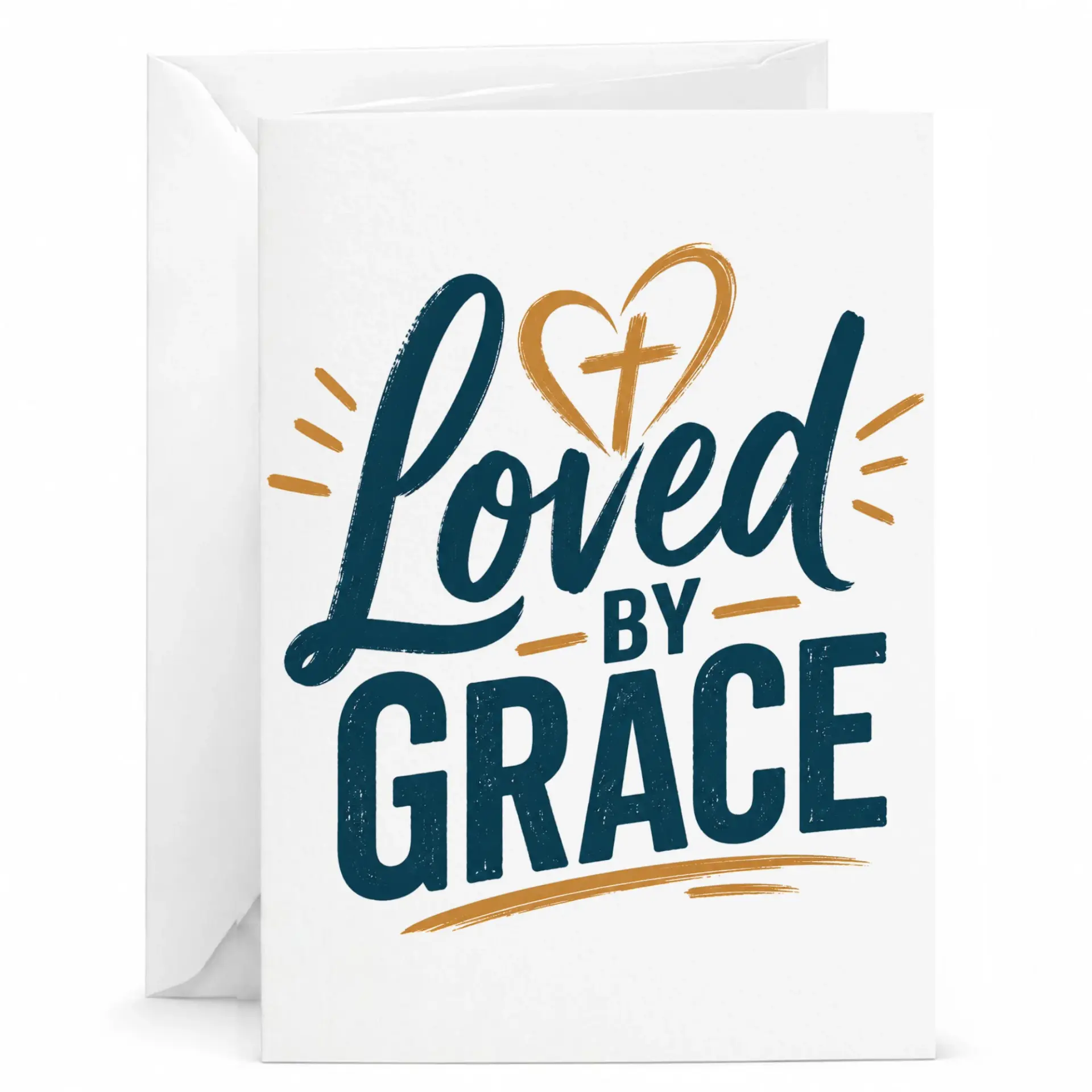 Personalized Greeting Card Loved by Inspirational Typographic Design