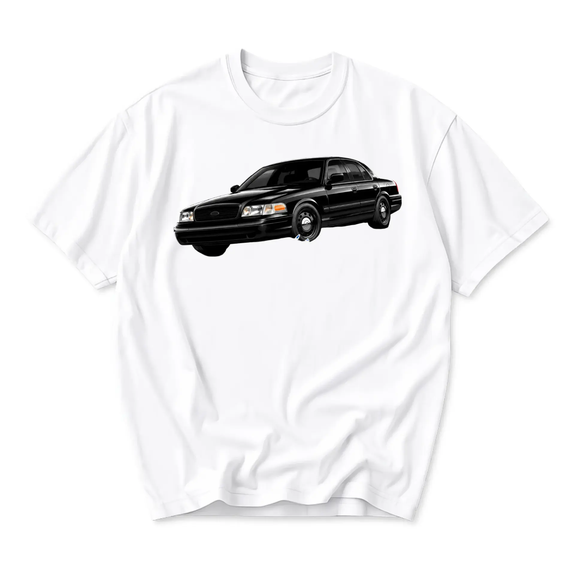 Risk: Depicts a Specific Vehicle Model with Recognizable Brand Logo