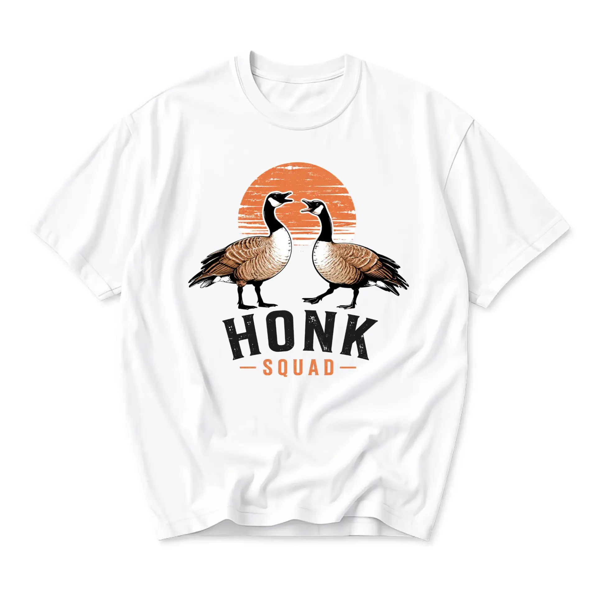 Funny Shirt Honk Squad Goose Graphic Tee Unisex Casual Apparel for Everyday Style and Comfortable Daily Wear