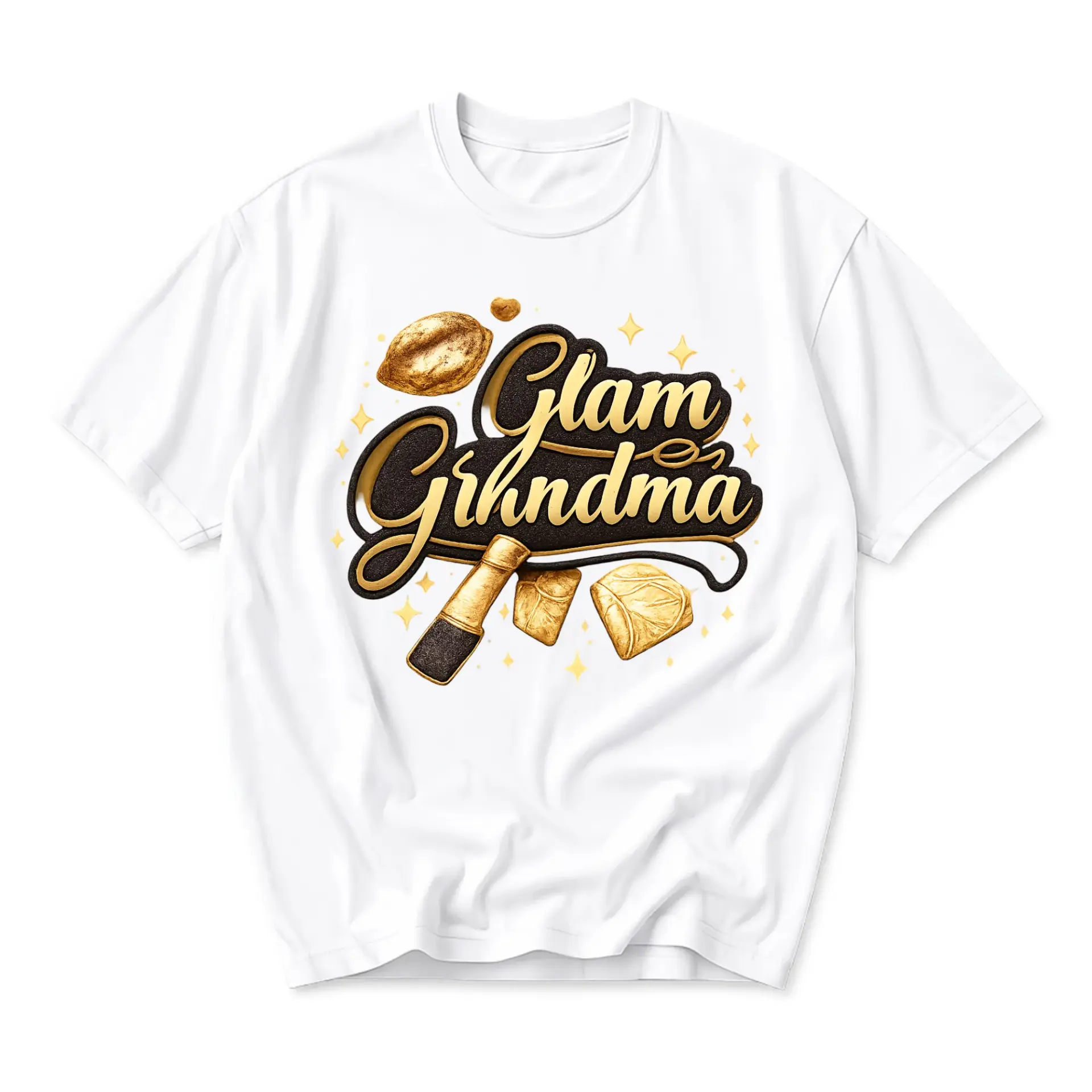 Funny Shirt Grhndma Aesthetic Graphic Tee Unisex Crew Neck Casual Everyday