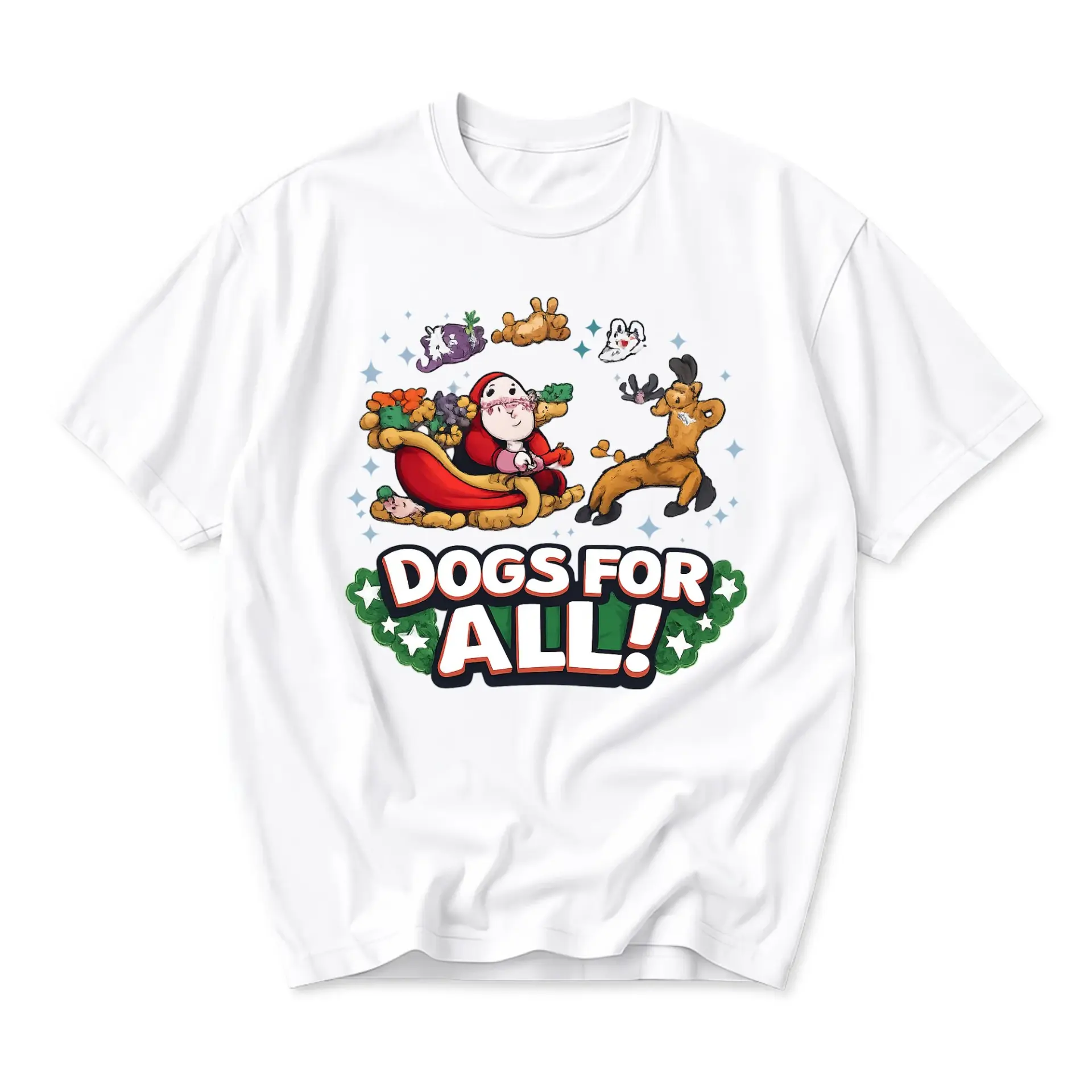 Funny Shirt for All Holiday Graphic Tee Unisex Casual Crew Neck Comfortable