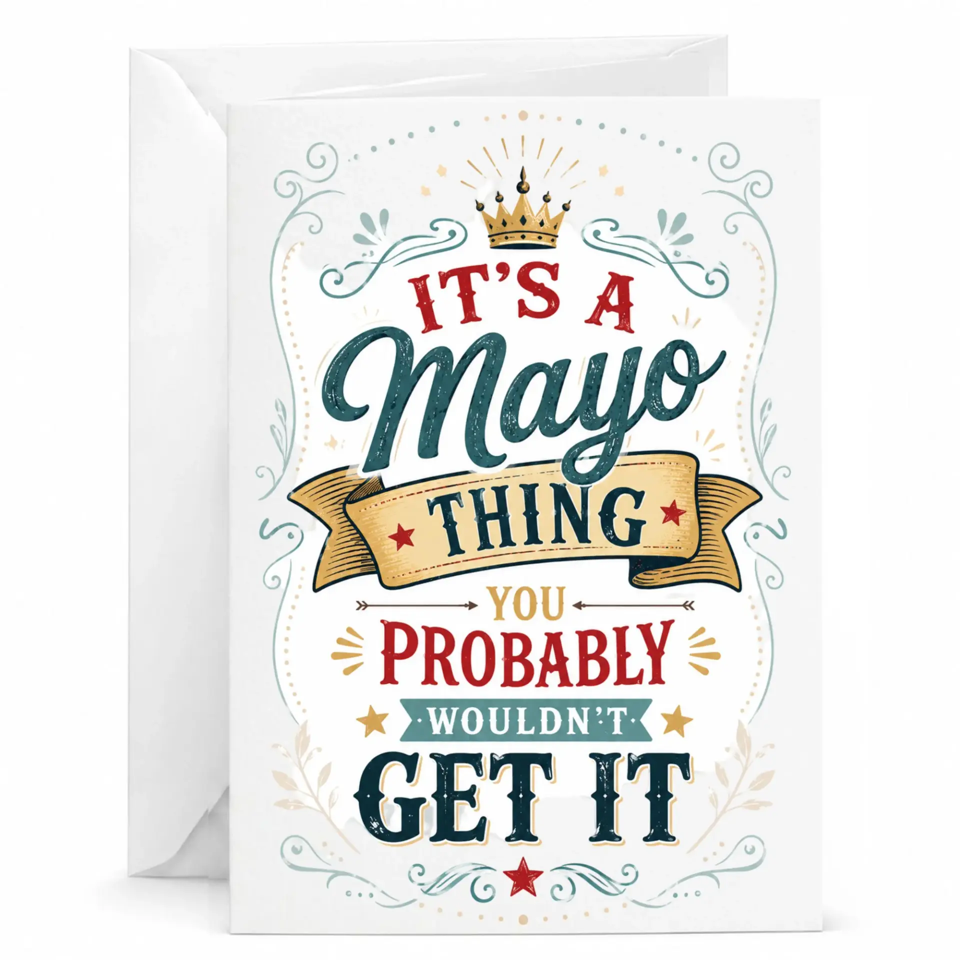 Funny Greeting Card It Is a Thing You Probably Wouldnt Food Pun for Condiment Lovers 5x7 Inches