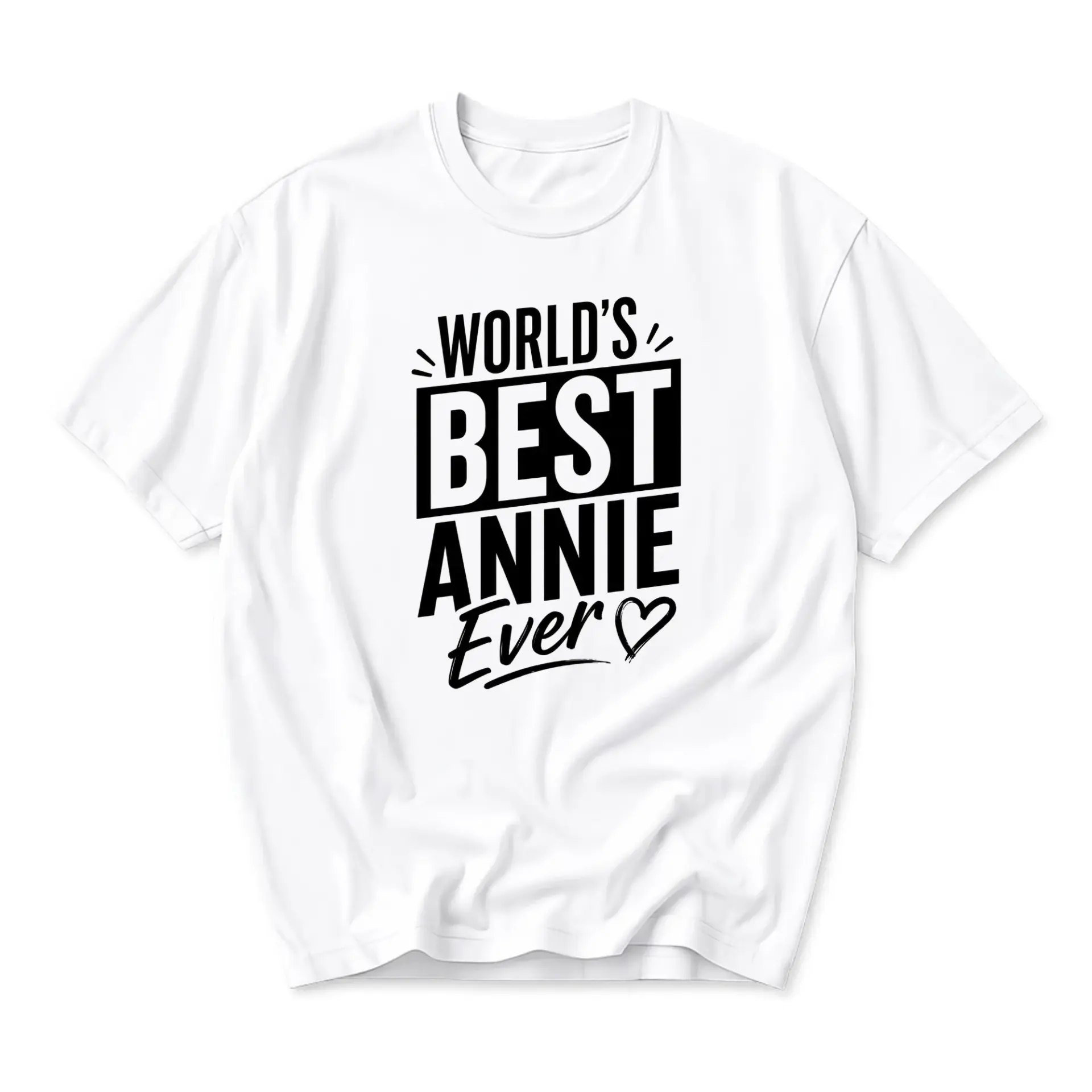 Funny Shirt World’s Best Ever Graphic Tee Unisex Crew Neck Casual Cotton Top for Everyday Self Expression