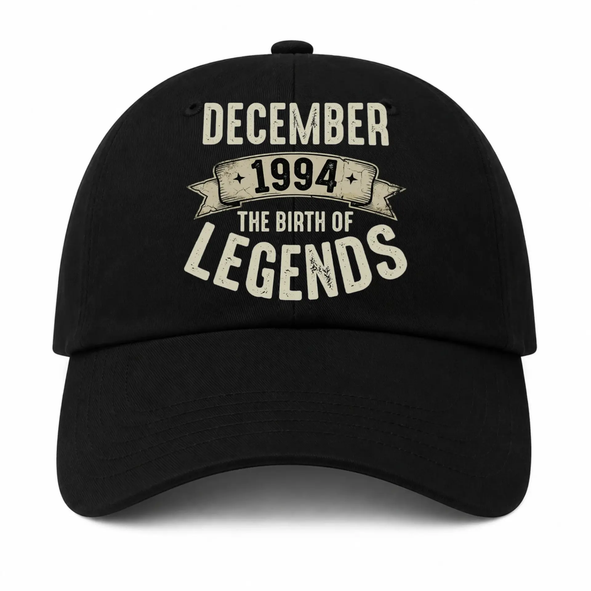 Baseball Cap Vintage Legends Born in December 1994 Gift Hat for Adults
