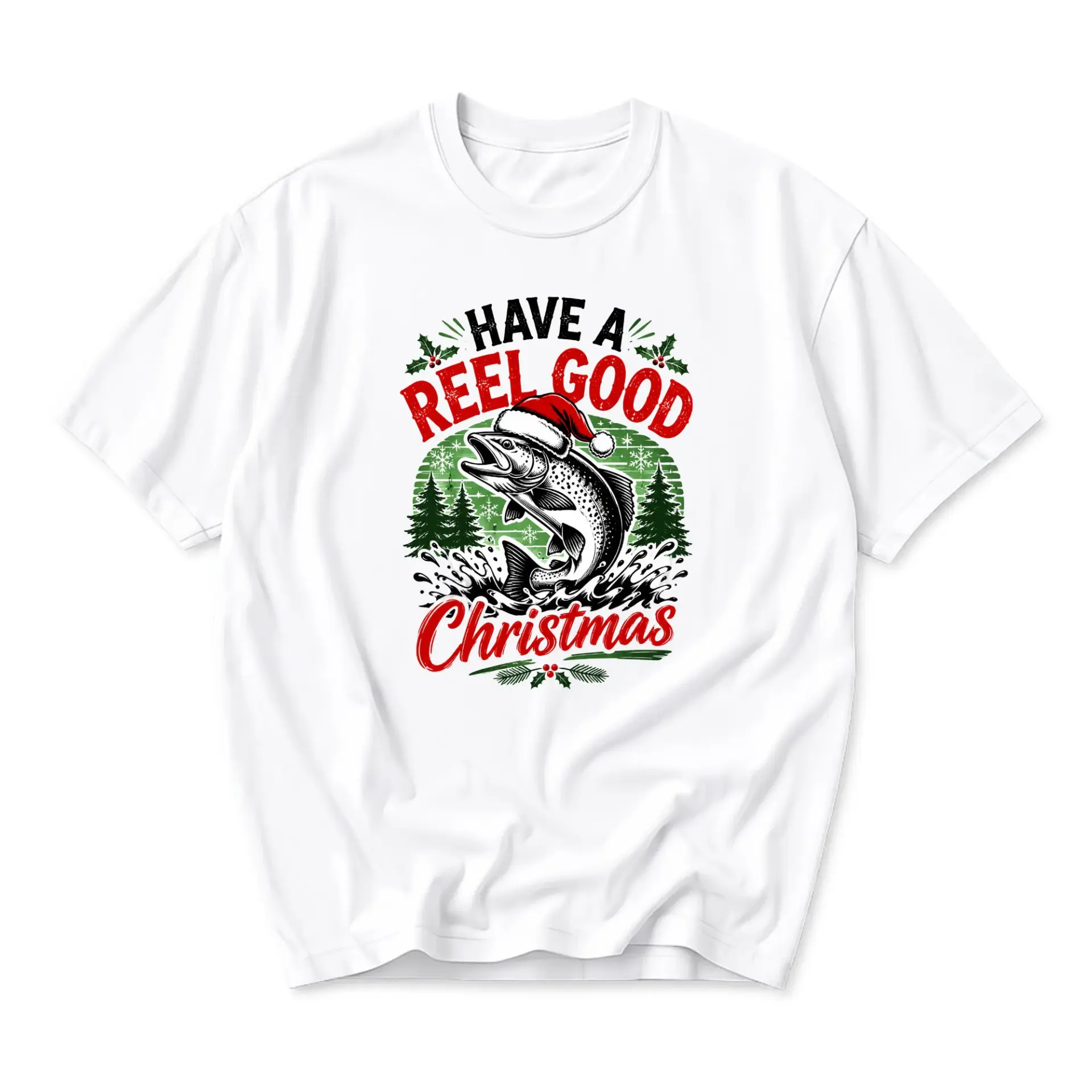 Funny Shirt for Fisherman Holiday Theme Fishing Lover Apparel Unisex