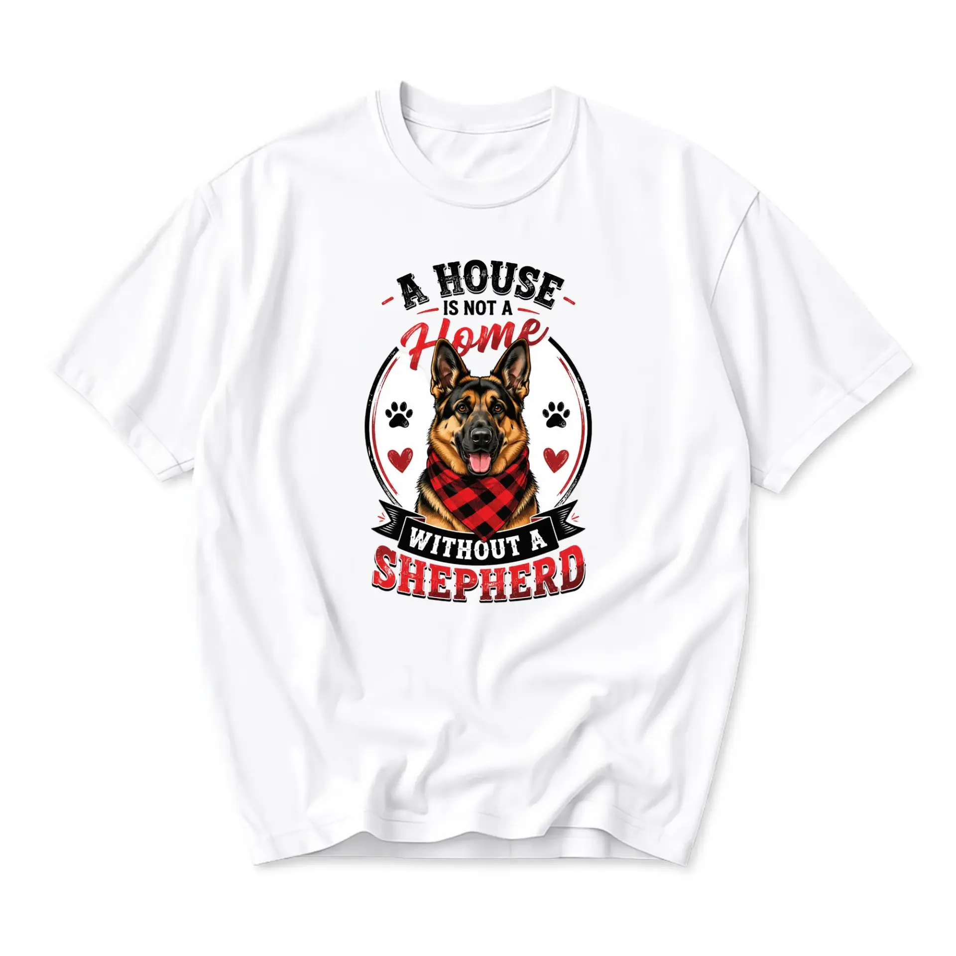 Graphic Tee a Is Not a Home Without a Unisex Crew Neck T-Shirt Casual
