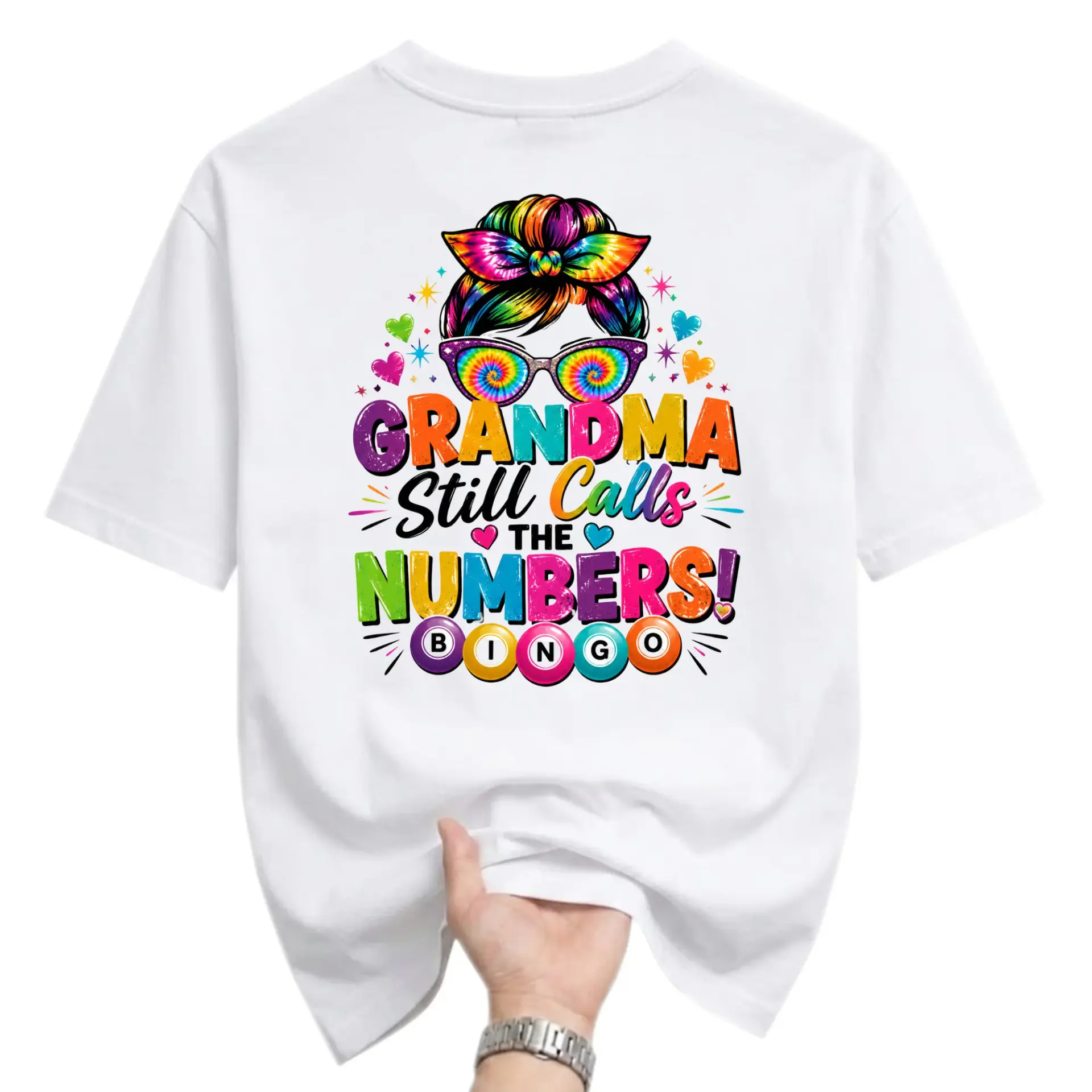 Funny Shirt Grandma Still Calls the Numbers Bingo Graphic Tee Unisex Casual Apparel for Everyday Comfortable Wear
