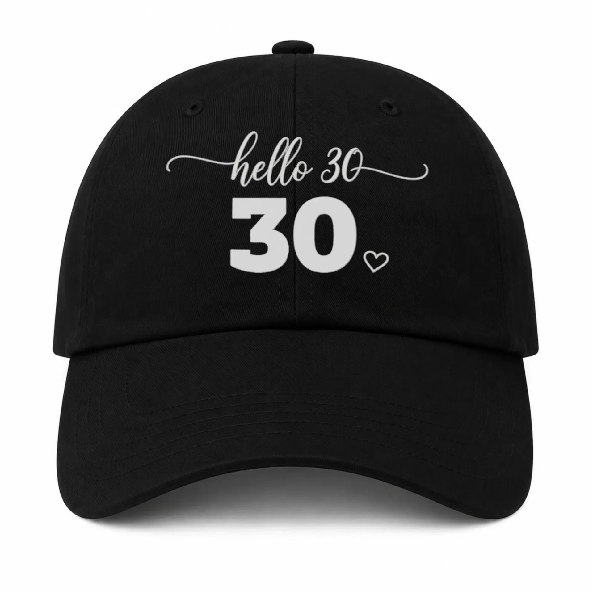 Baseball Cap 30th Birthday Milestone Gift Adjustable Adult Hat