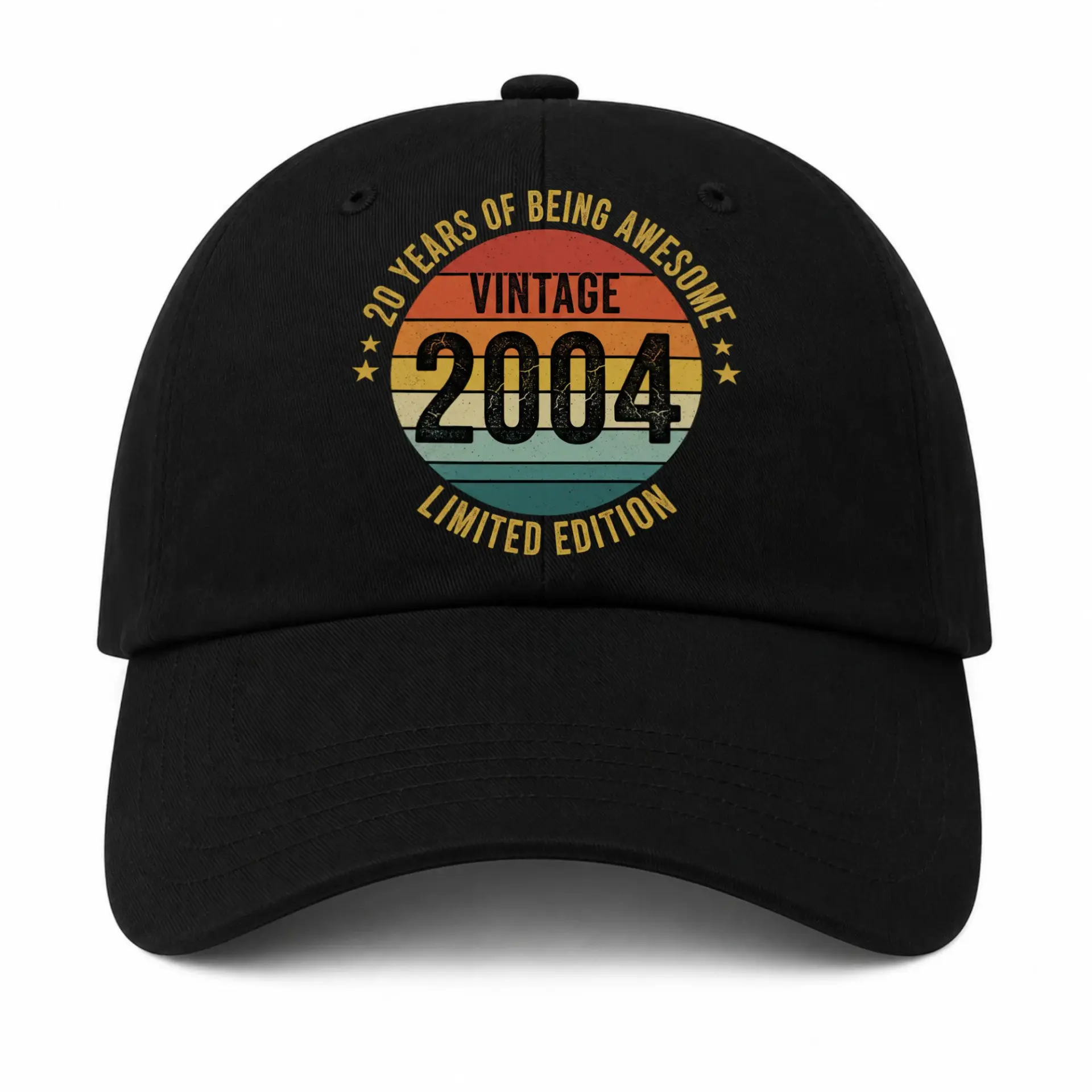 Baseball Cap 20 Years of Being Awesome Vintage 2004 Graphic Dad Hat