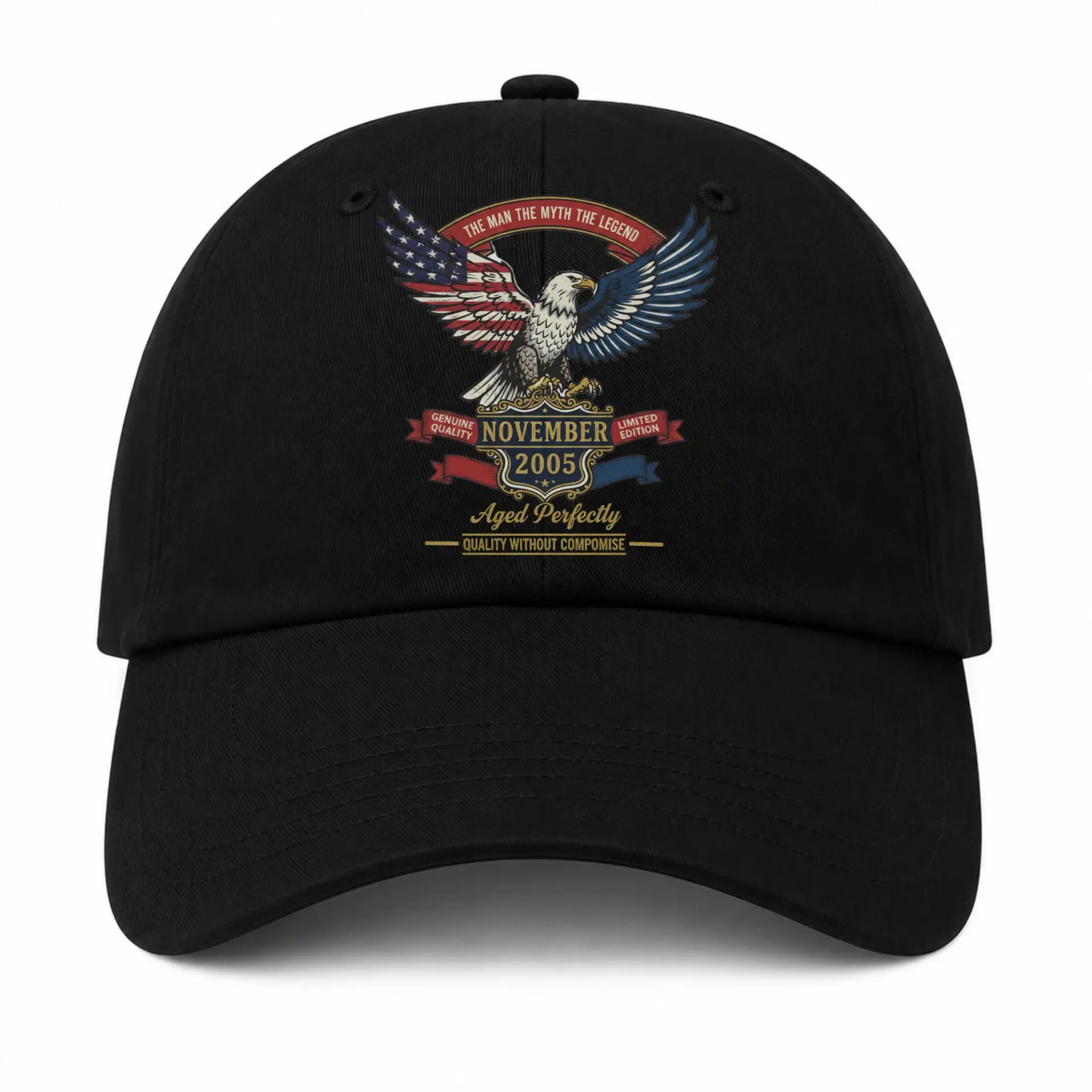 Risk: the Provided Image Is of a Hat, but the Prompt Asks for a Sticker Pack; the Design Text Contains Potential Grammar Errors Like Compomise