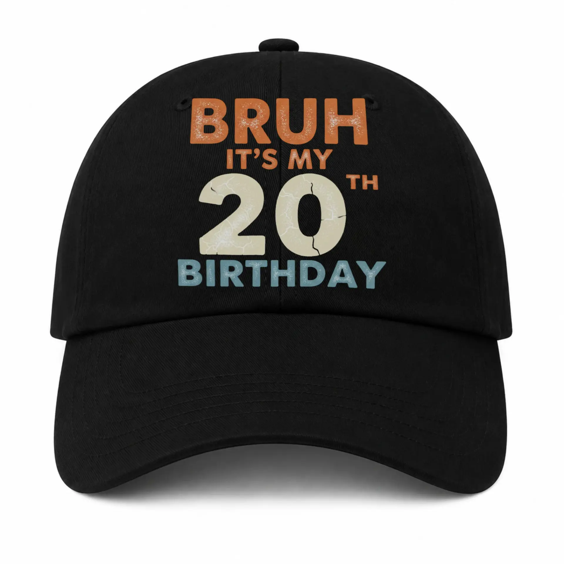 Baseball Cap It Is My 20th Birthday Graphic Hat for Party Celebrations