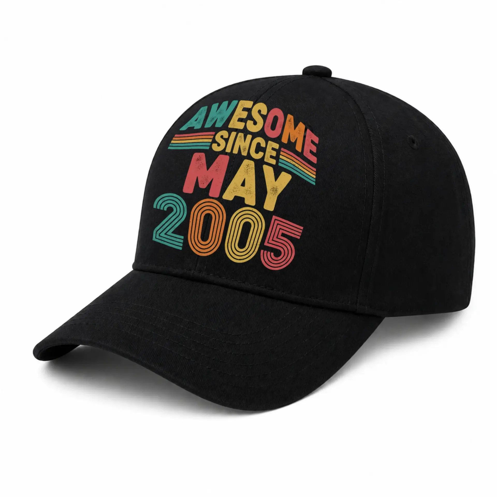 Baseball Cap Awesome Since May 2005 Retro Birthday Gift Dad Hat